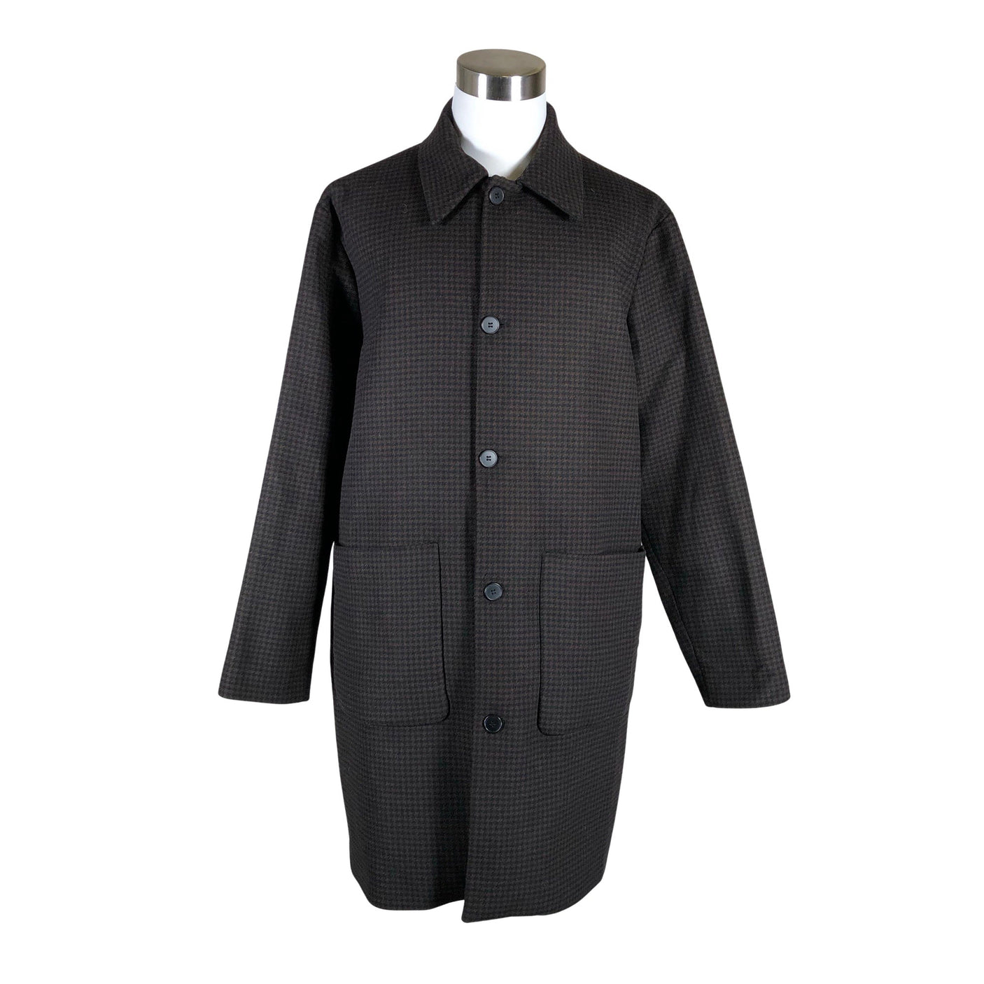 Unisex Elvine - Wool coat, size XXL - Brown (1)