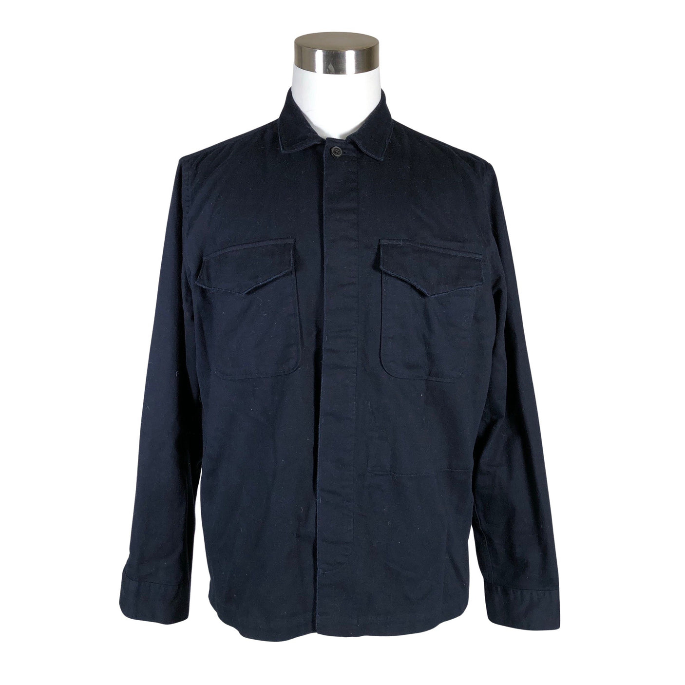 Unisex All Saints - Collared shirt, size L - Blue (1)