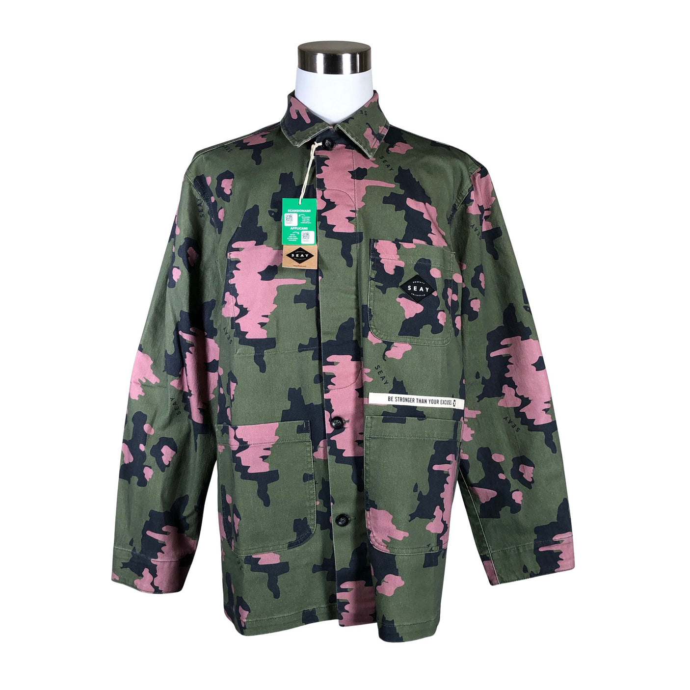 Unisex SEAY - Outdoor jacket, size XL - Green (1)