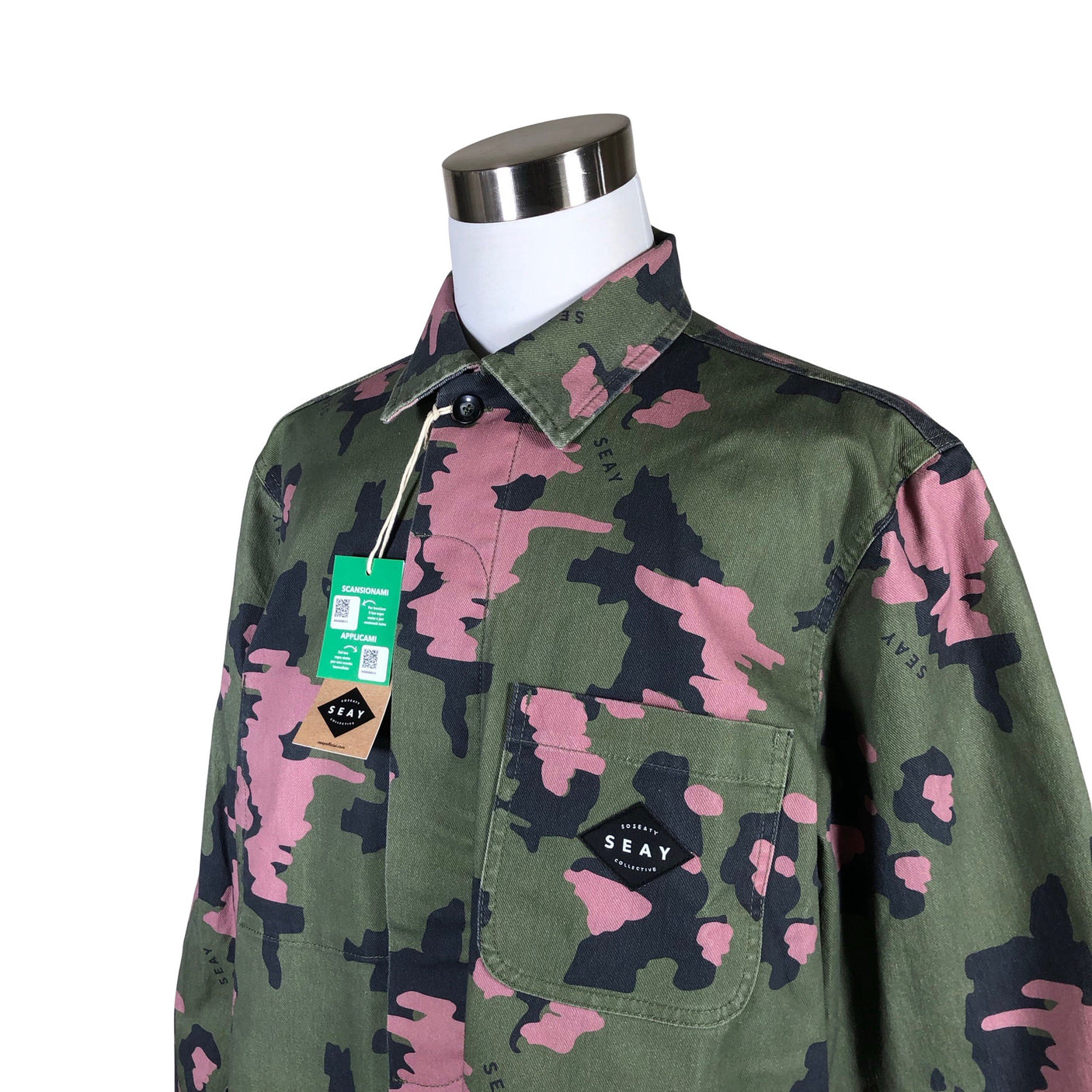 Unisex SEAY - Outdoor jacket, size XL - Green (3)