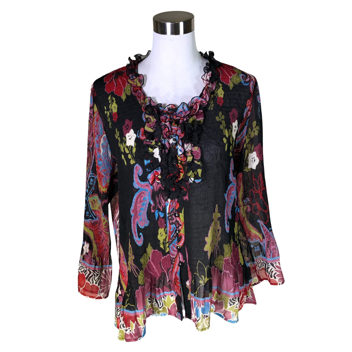 Unisex Kriss - Blouse, size 40 - Black (1)
