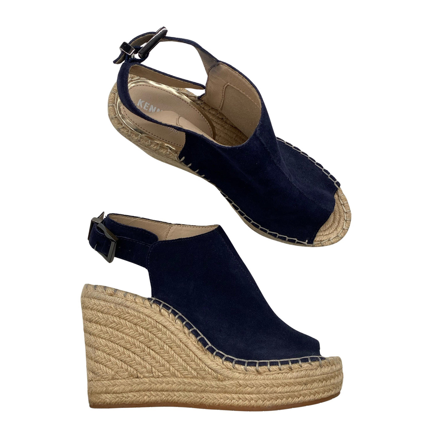 Unisex Kenneth Cole - Wedge sandals, size 36 - Blue (1)
