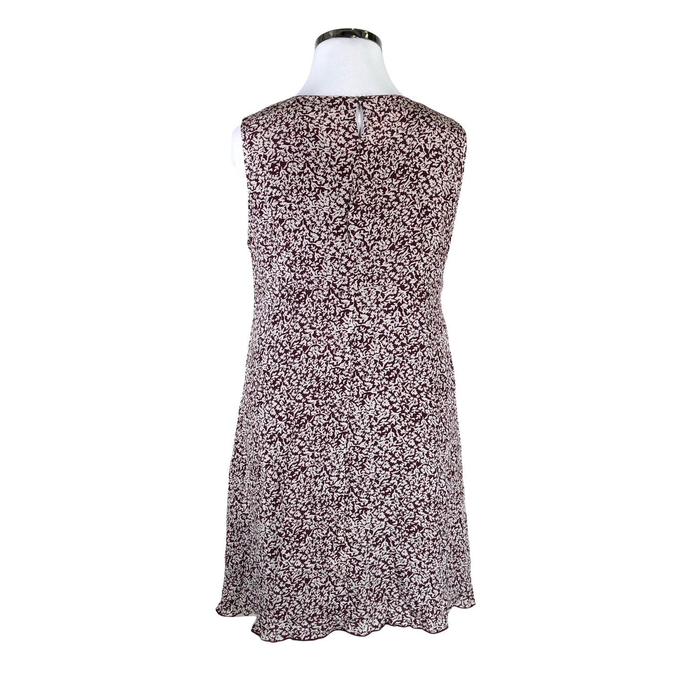 Unisex Marc O'Polo - Schiffon dress, size 44 - Wine red (2)