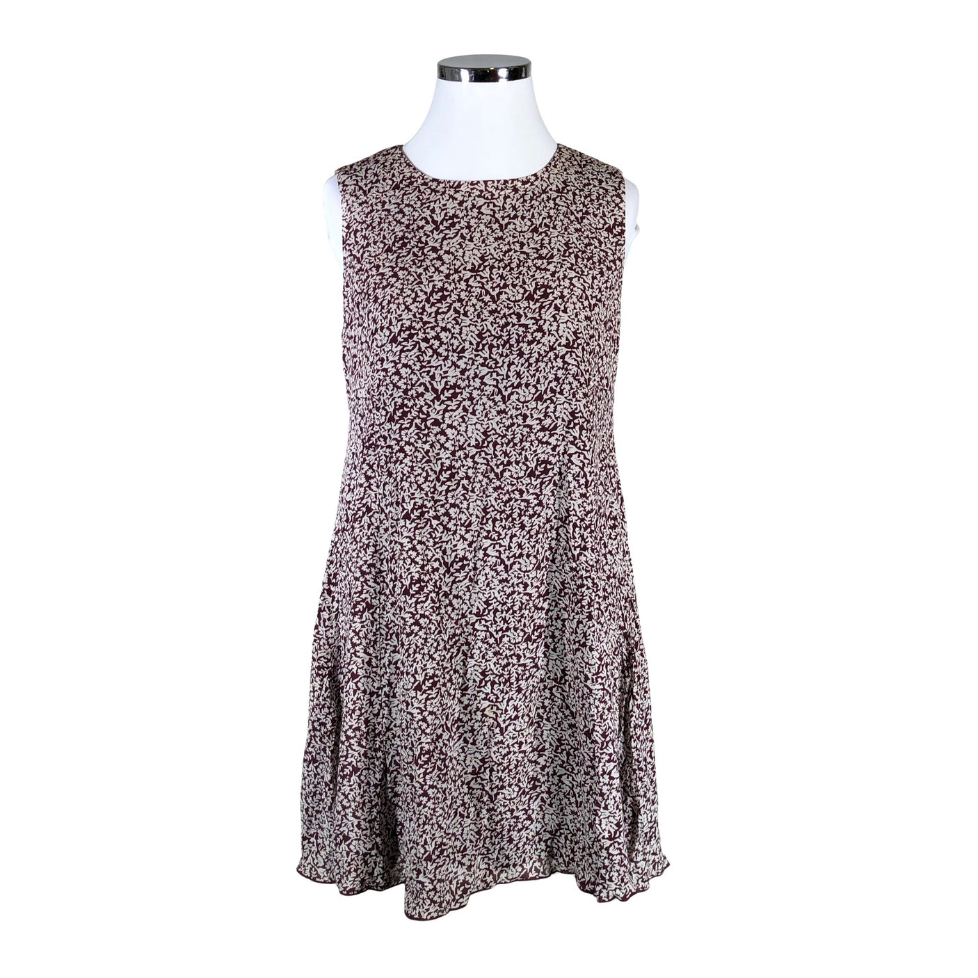 Unisex Marc O'Polo - Schiffon dress, size 44 - Wine red (1)