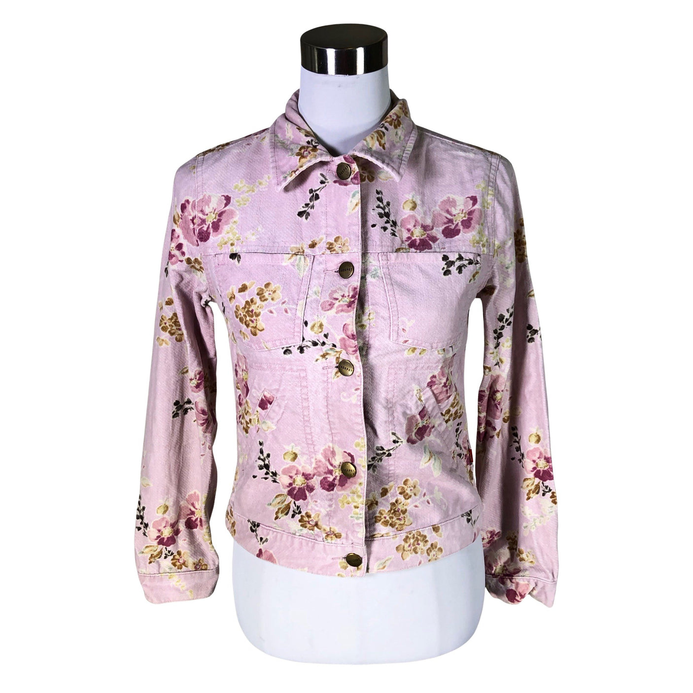 Unisex Jackpot - Denim jacket, size 34 - Light pink (1)