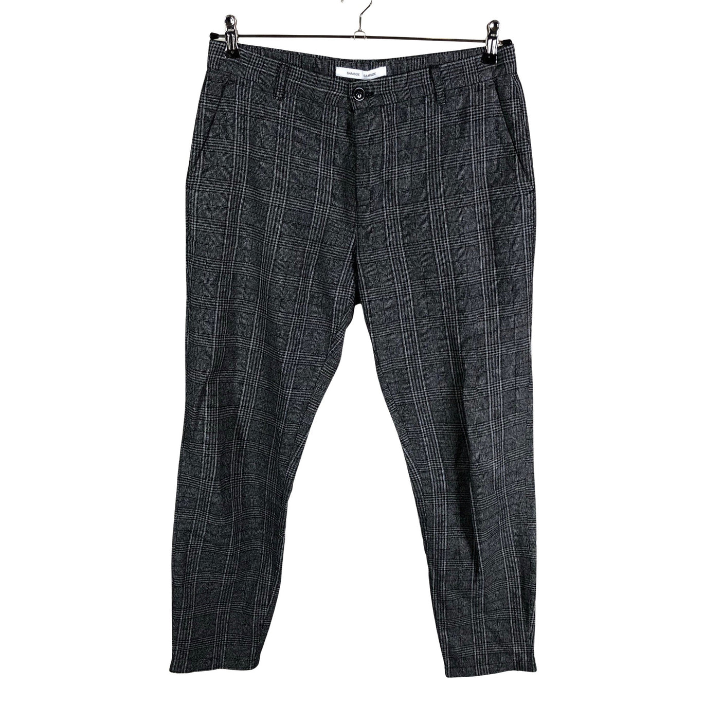 Unisex Samsoe&Samsoe - Straight leg trousers, size W31 - Gray (1)