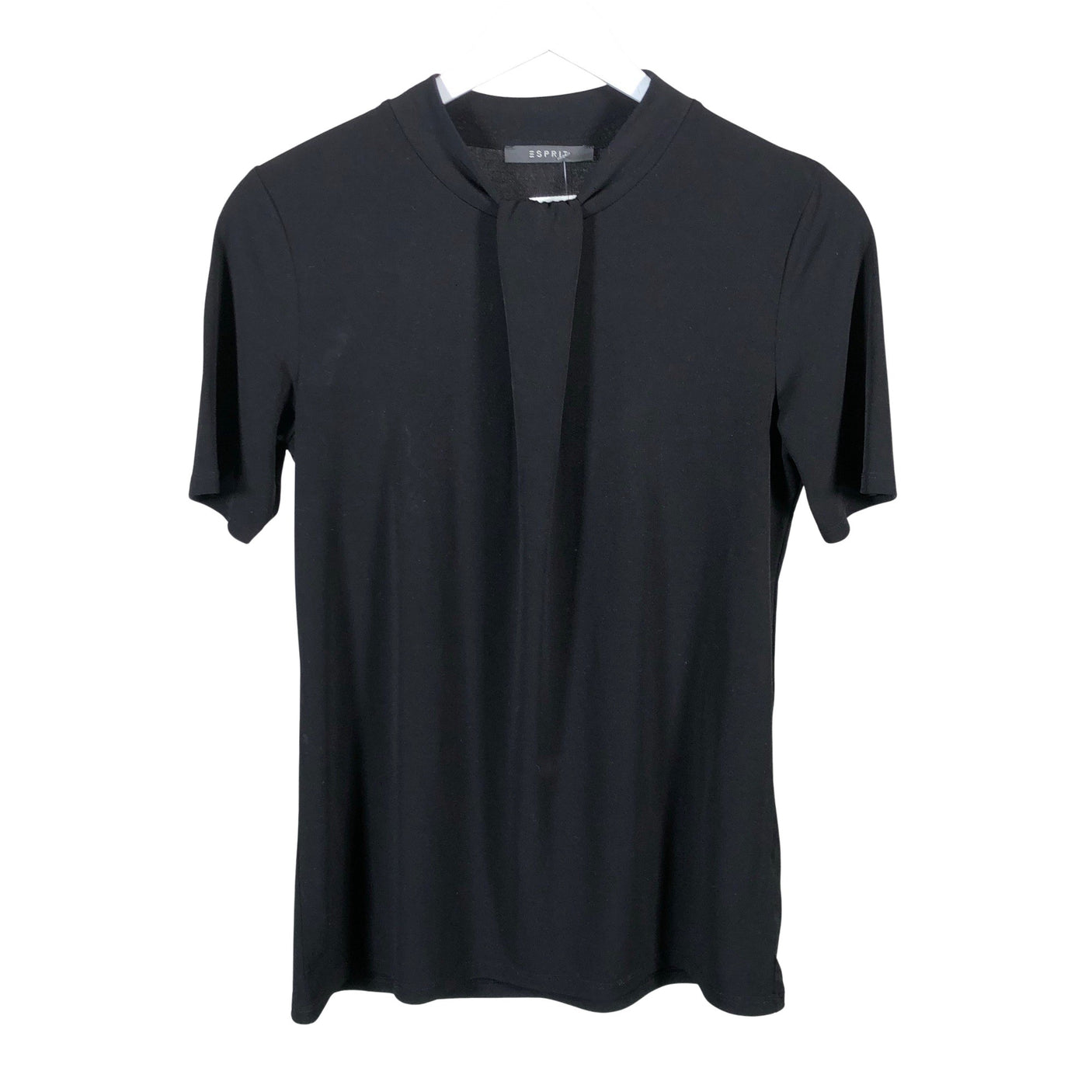 Unisex Esprit - Short-sleeved blouse, size 36 - Black (1)