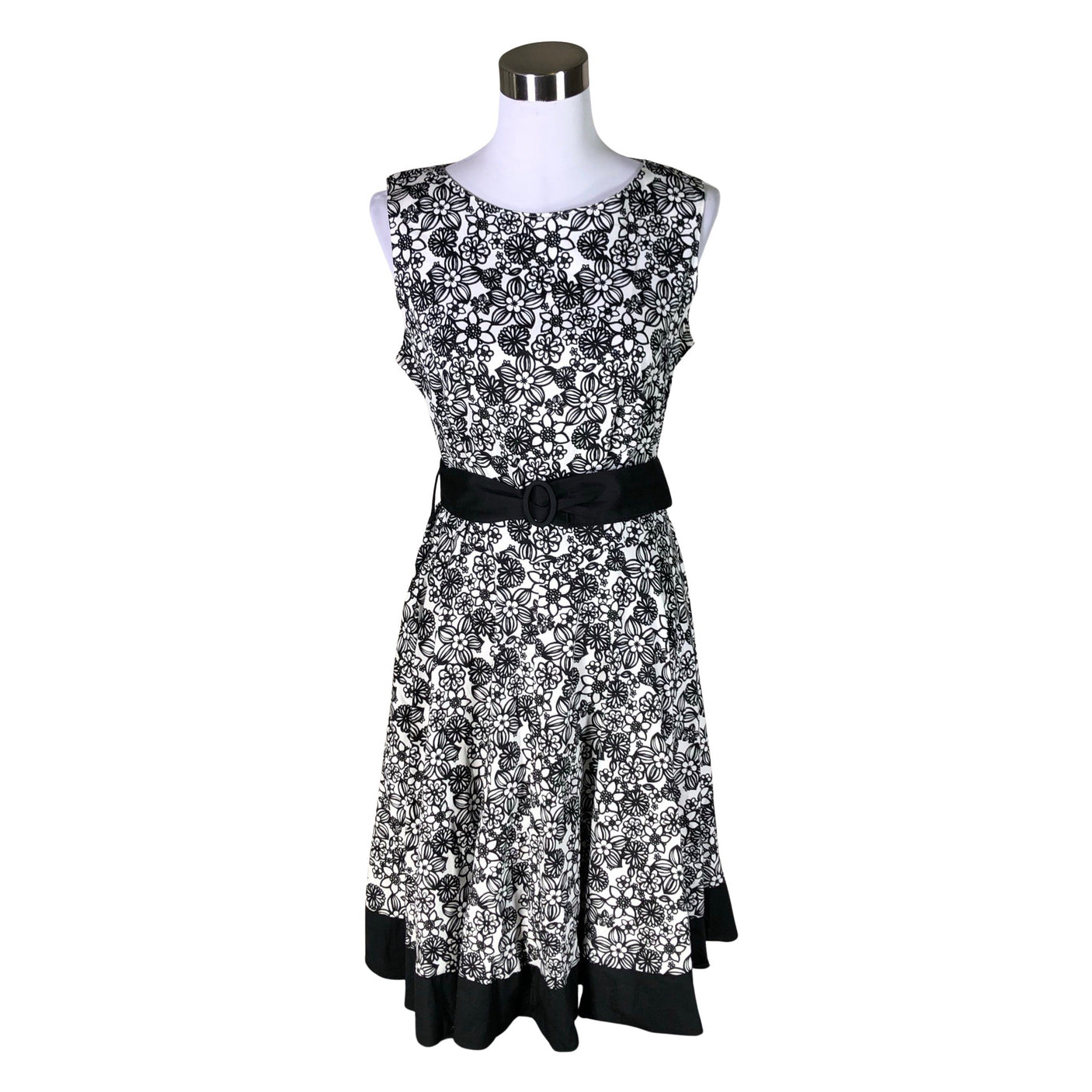 Unisex Lena - Summer dress, size 38 - Black (1)