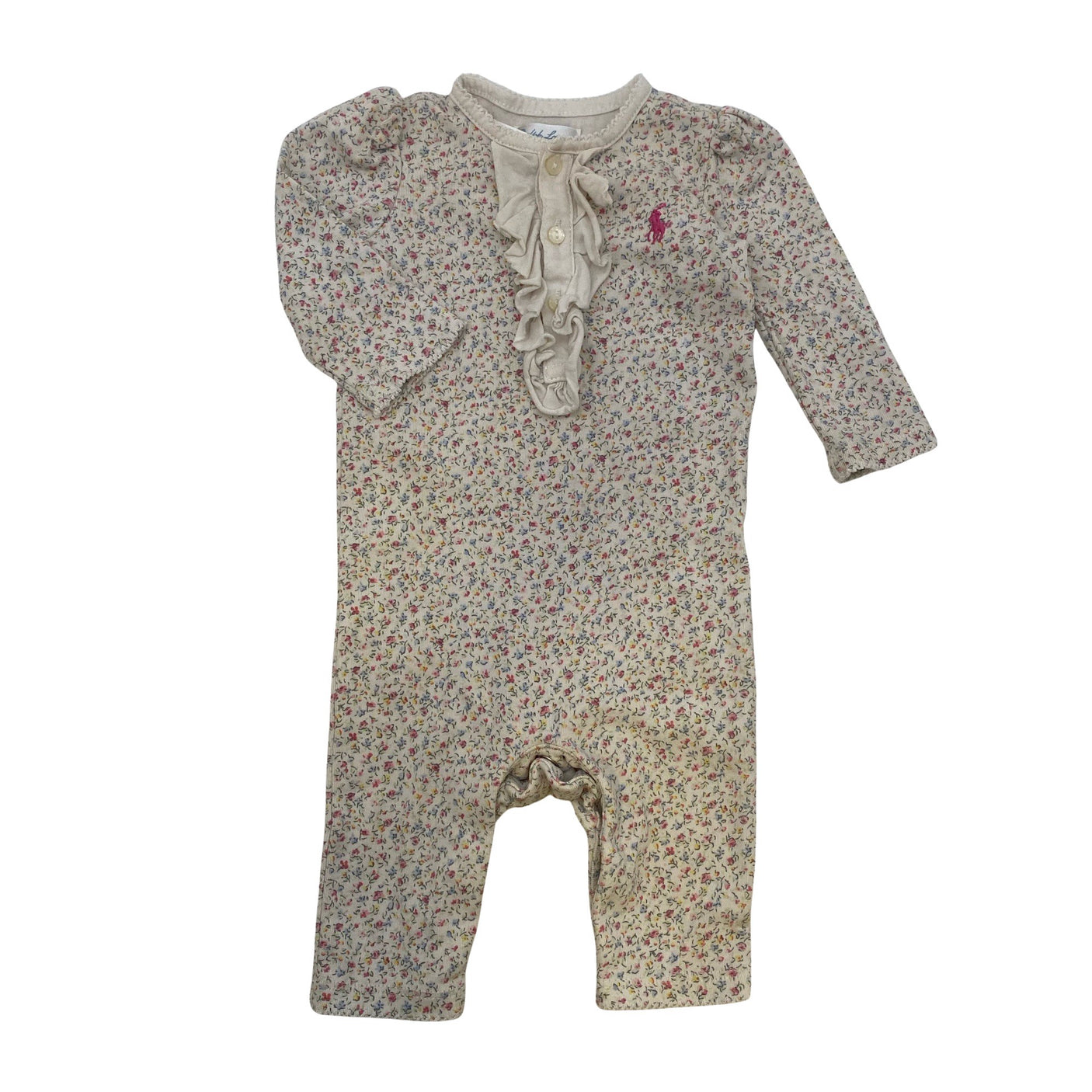 Unisex Ralph Lauren - Overalls, size 62 - Natural white (1)