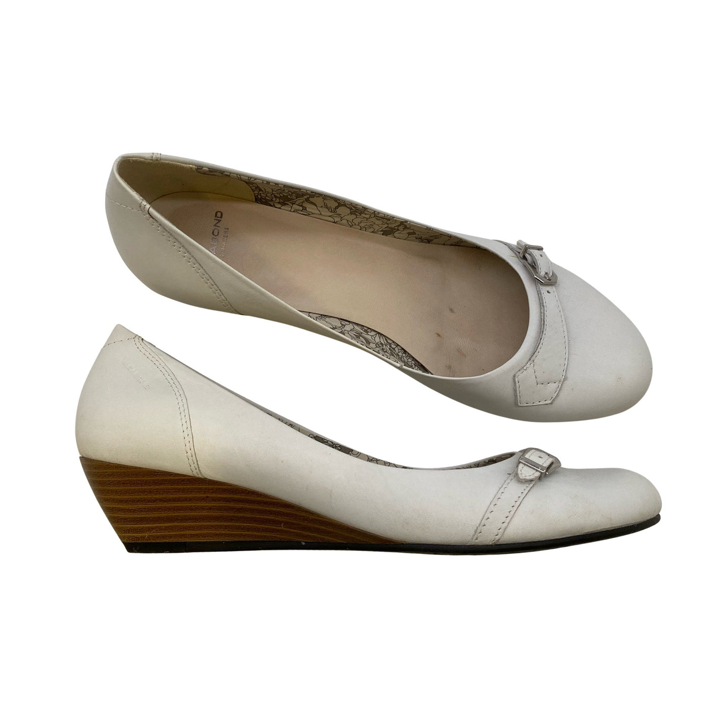 Unisex Vagabond - Wedge heel shoes, size 39 - White (1)