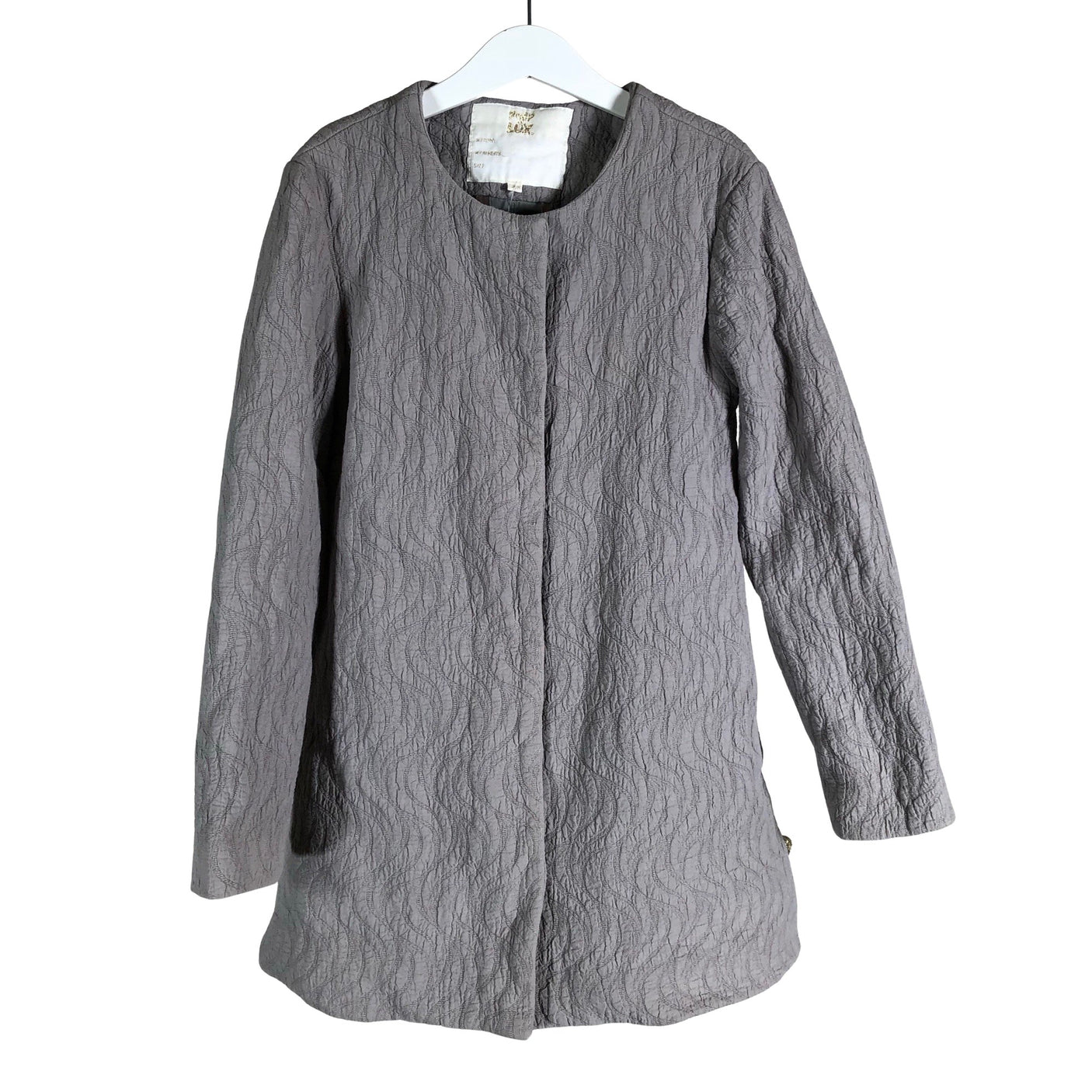 Unisex POMPdeLUX - Trench coat, size 134 - 140 - Gray (1)