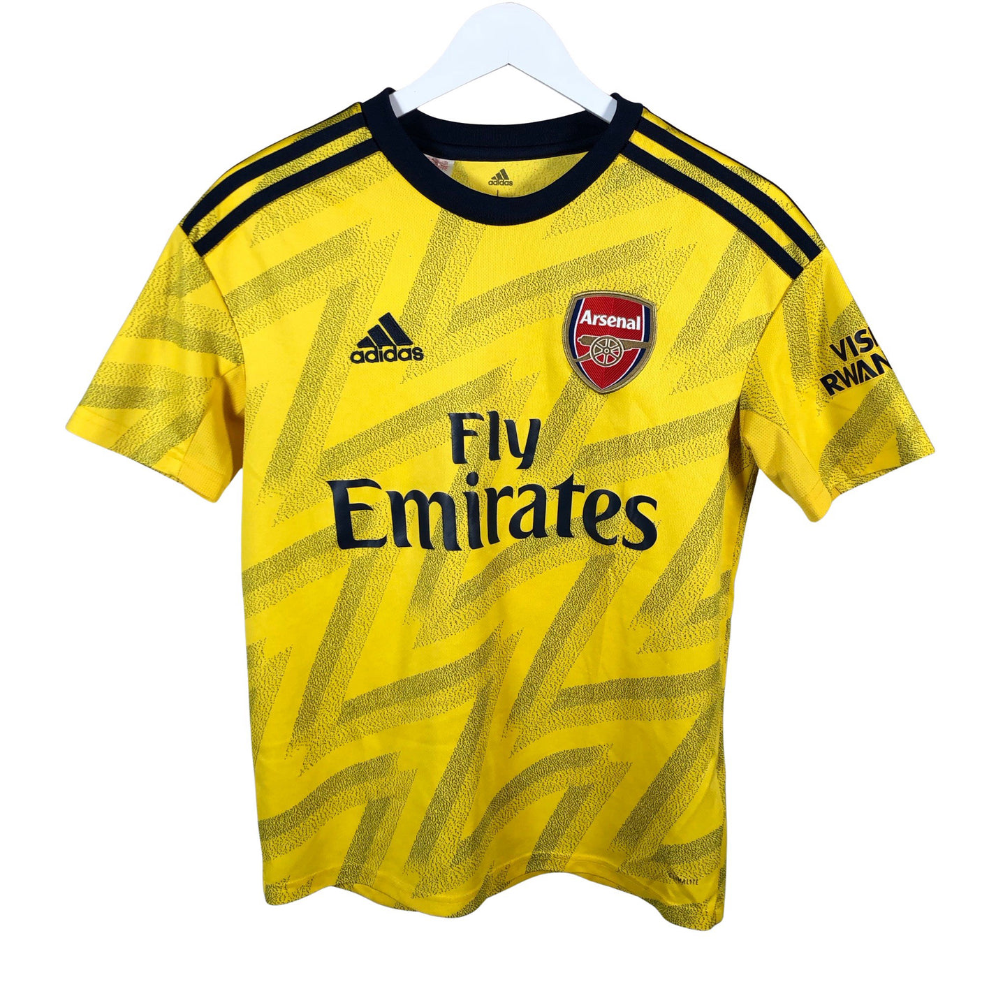 Unisex Adidas - Sports shirt, short sleeve, size 158 - 164 - Yellow (1)