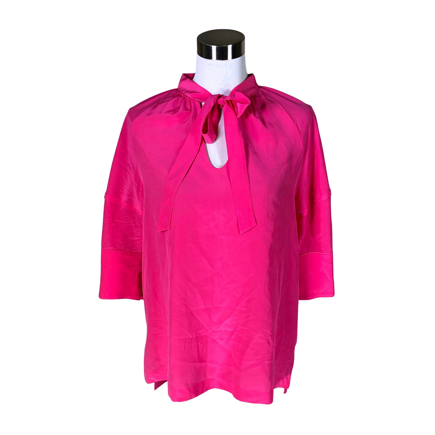 Unisex Diane von Furstenberg - Short-sleeved blouse, size 40 - Pink (1)