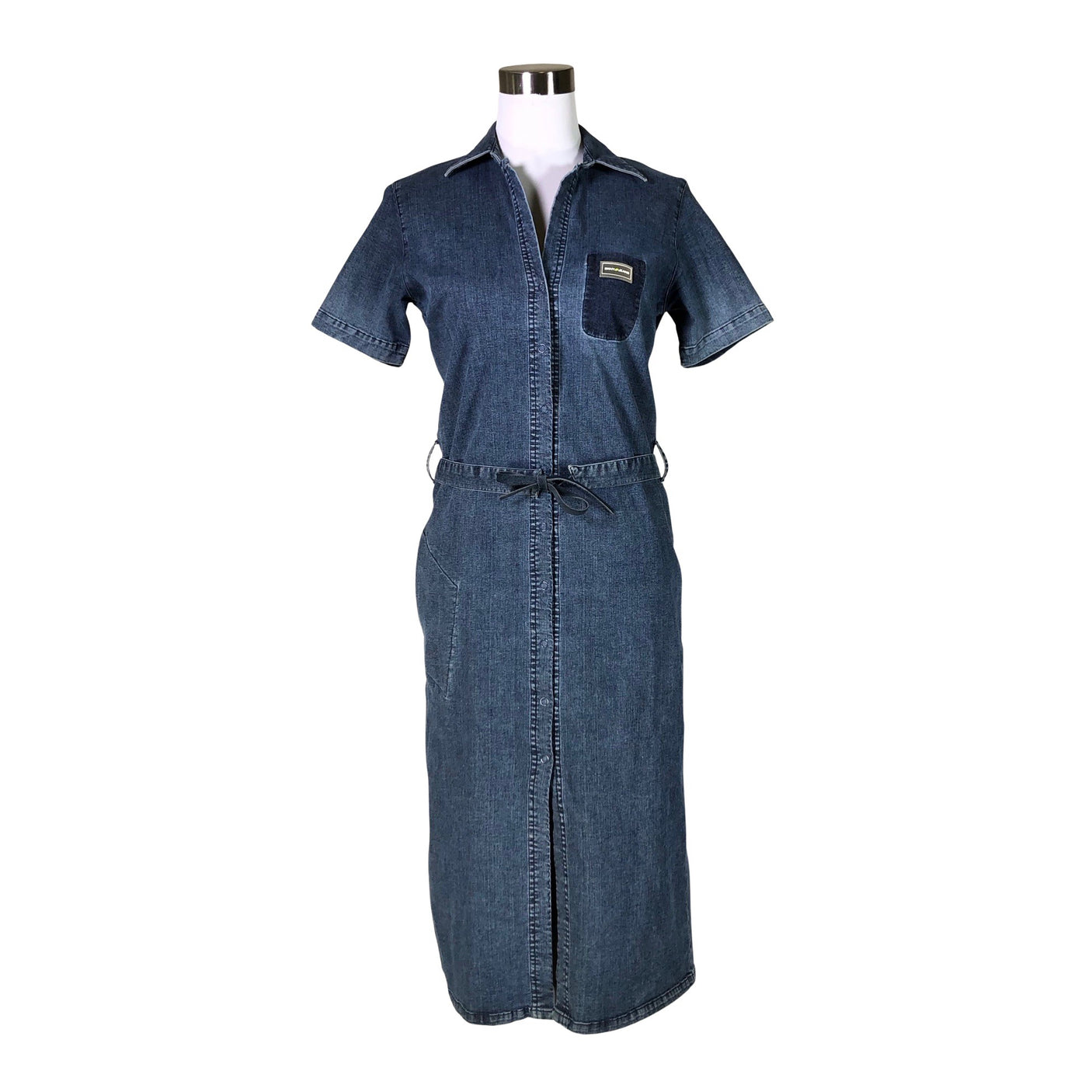 Unisex DKNY - Denim dress, size 38 - Blue (1)