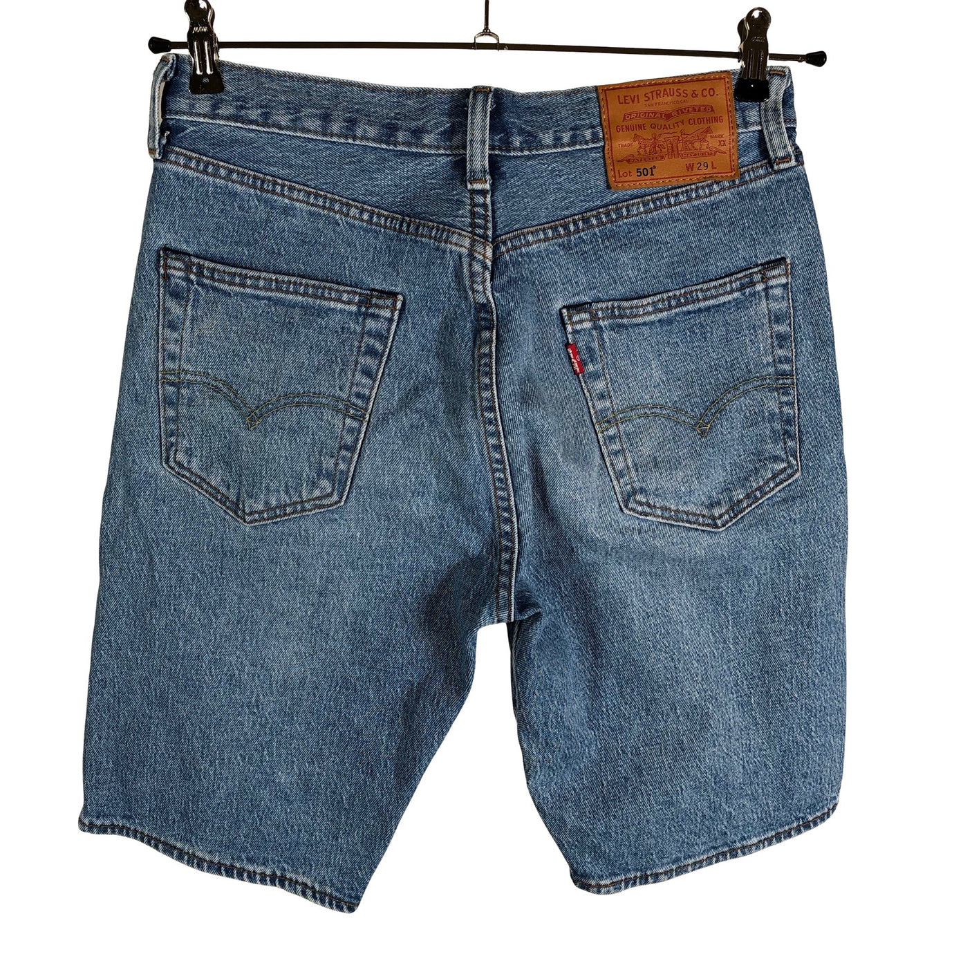 Unisex Levi's - Denim shorts, size W29 - Blue (2)