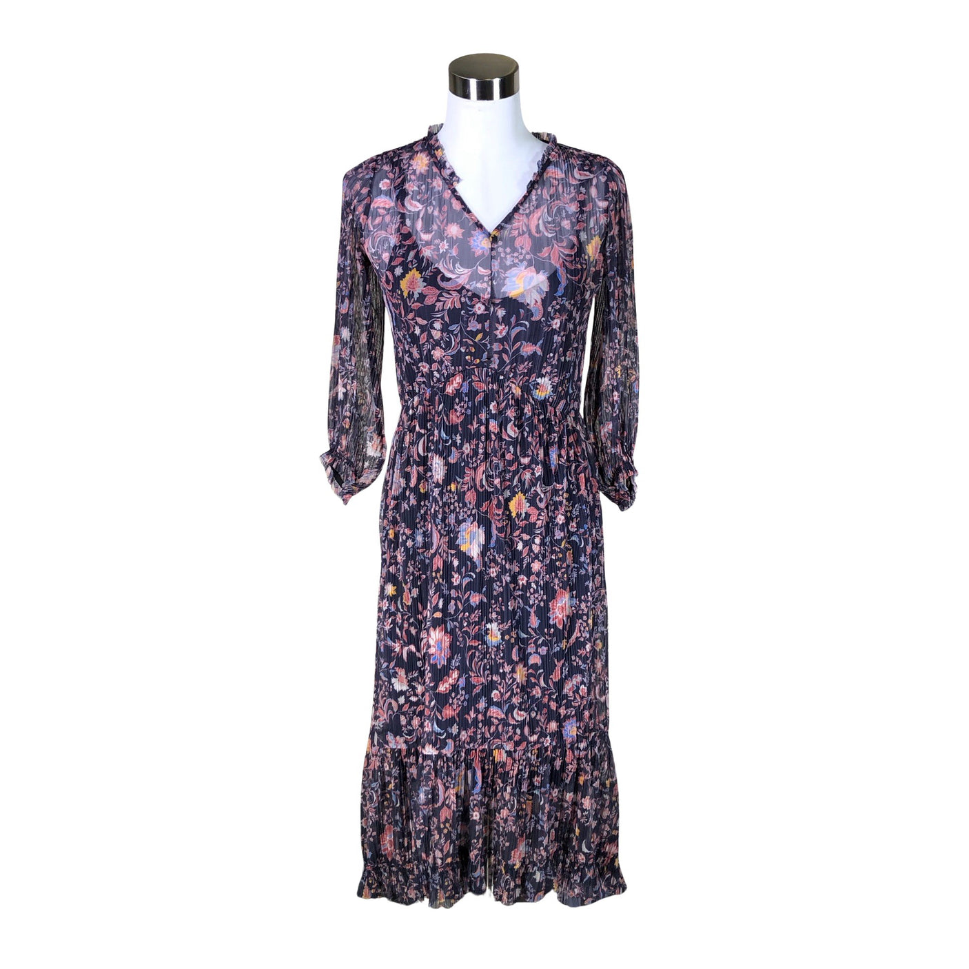 Unisex Esprit - Tricot dress, size 34 - Violet (1)