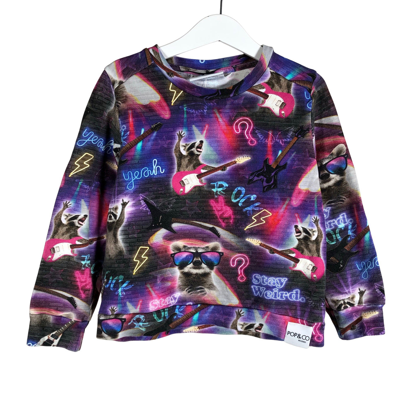 Unisex Pop & Co Helsinki - Collegepaita, koko 110 - 116 - (1)