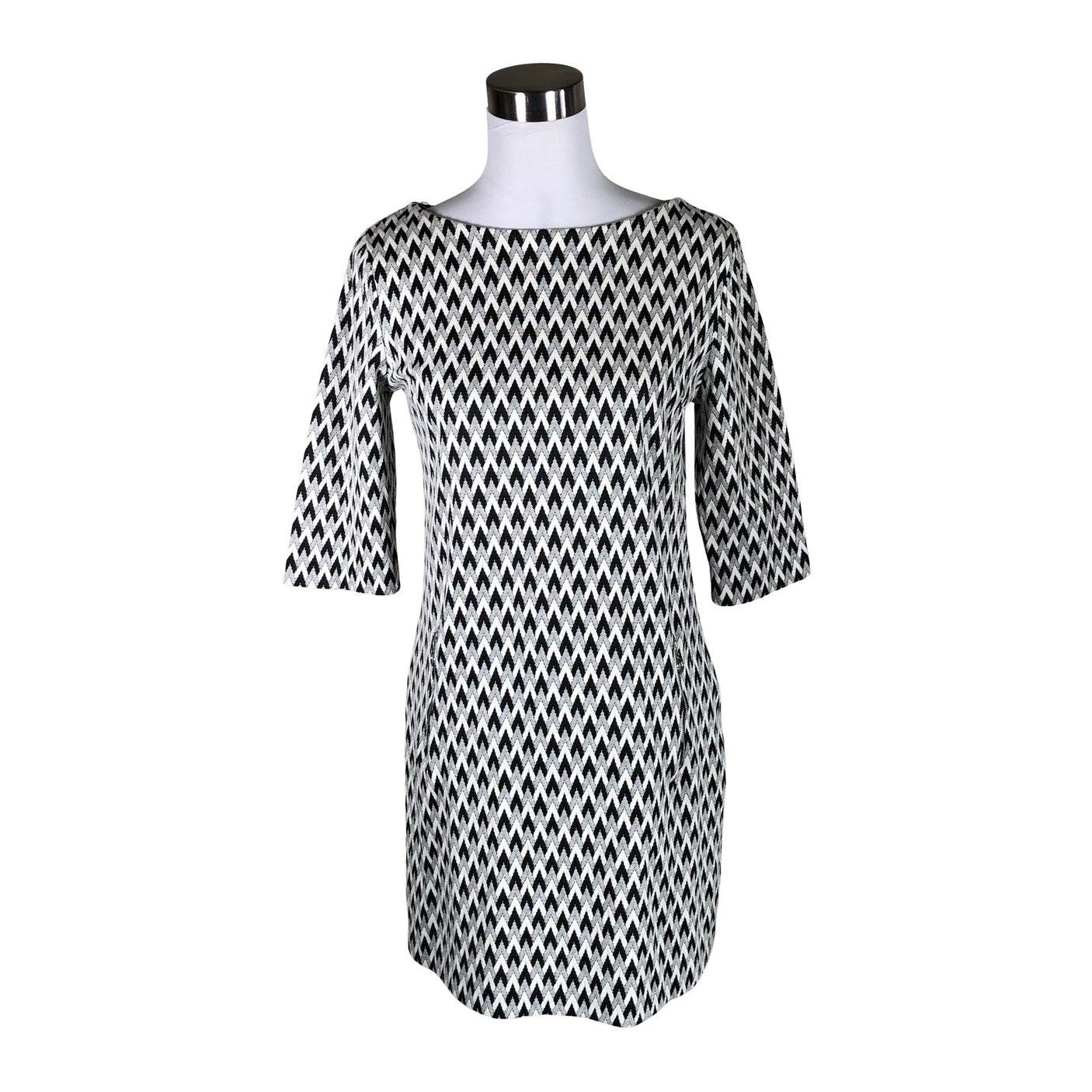 Unisex Your Face - Tricot dress, size 34 - White (1)