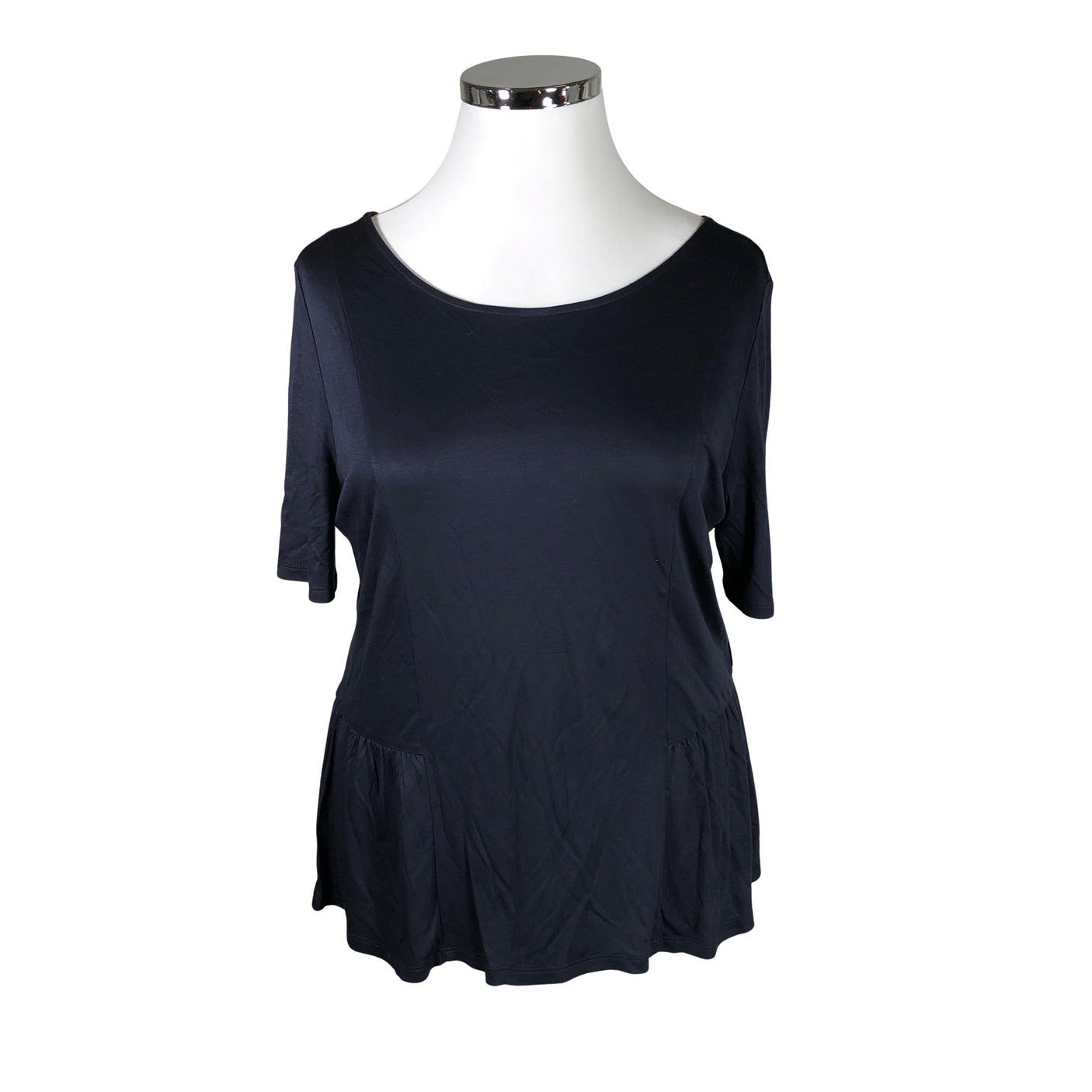 Unisex s.Oliver - Short-sleeved blouse, size 42 - Blue (1)