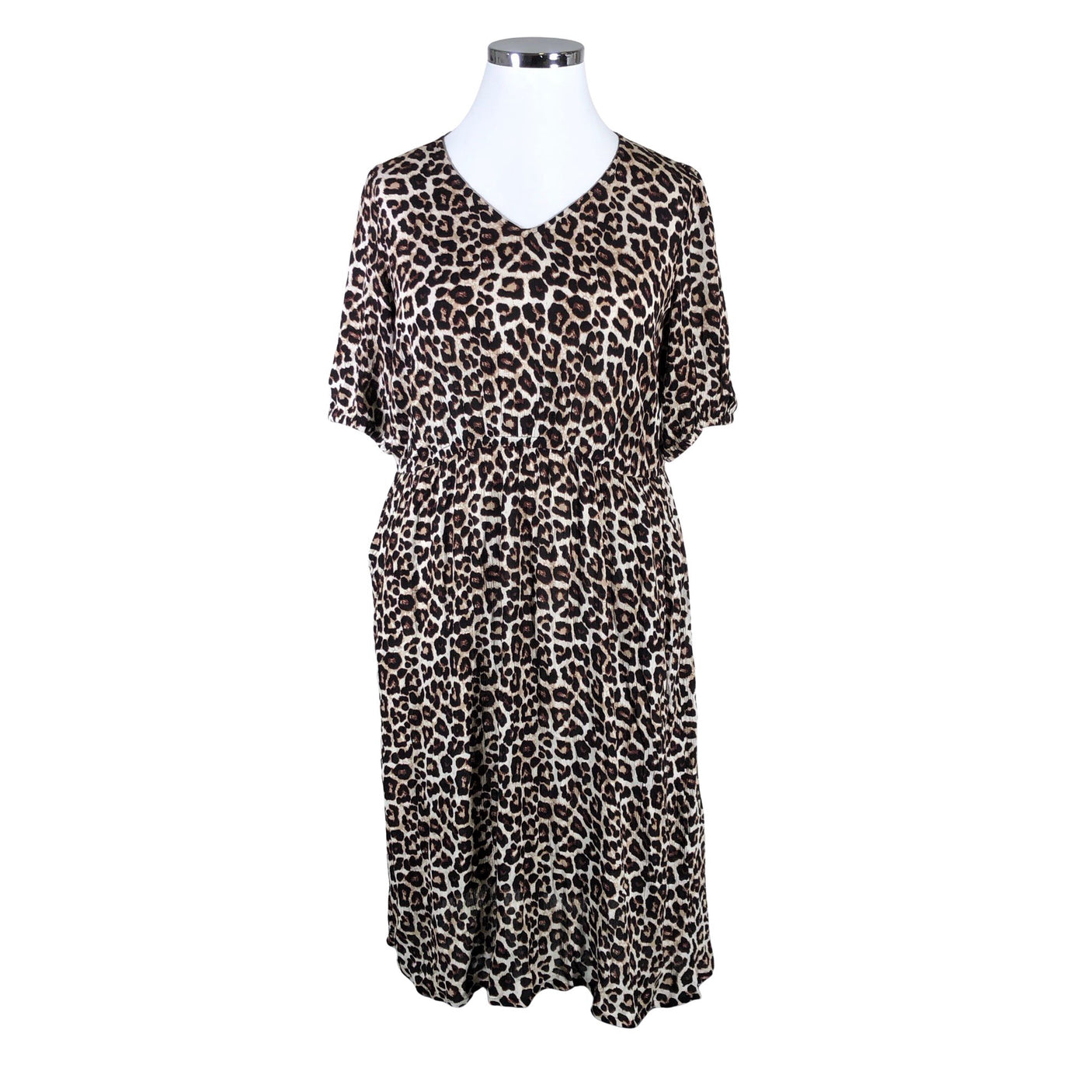 Unisex Kaffe - Summer dress, size 42 - Brown (1)
