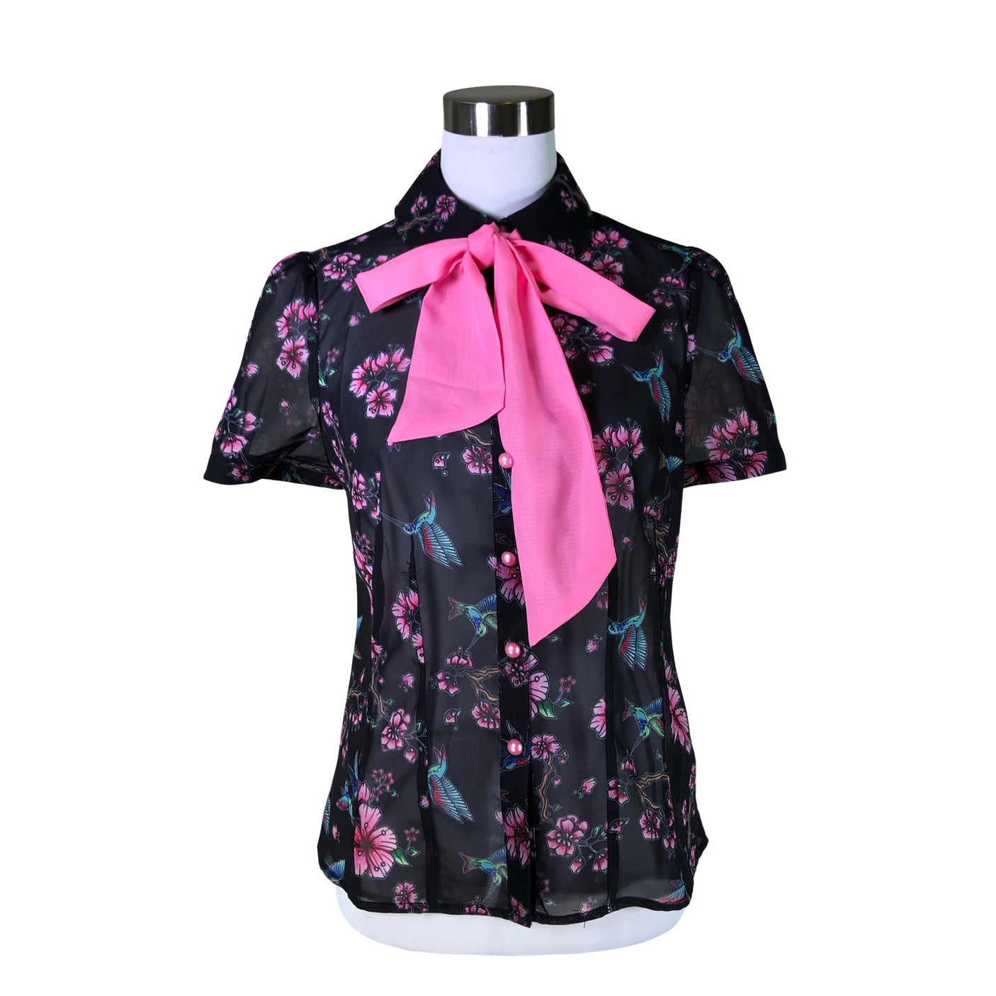 Unisex Hell Bunny - Lyhythihainen pusero, koko 36 - (1)