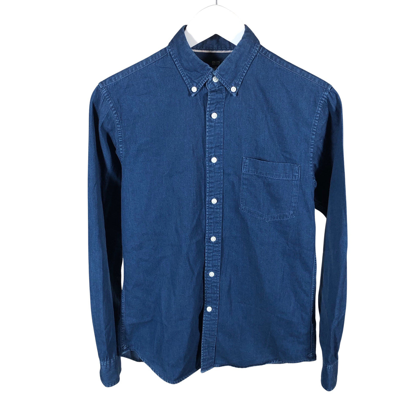 Unisex Uniqlo - Denim shirt, size XS - Blue (1)