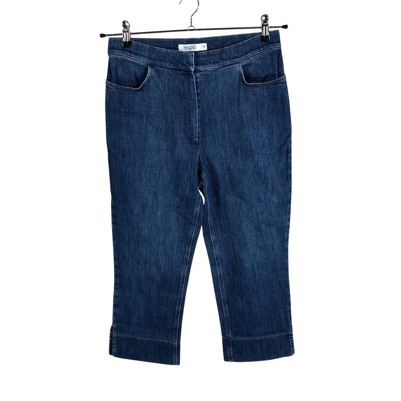 Unisex Voglia - Capri jeans, size 34 - Blue (1)