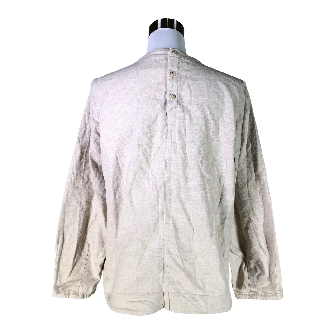 Unisex Muji - Blouse, size 40 - Beige (2)