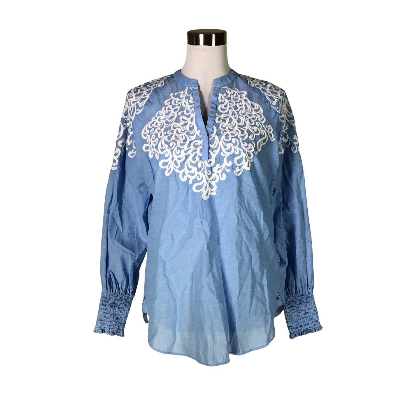 Unisex Gustav - Blouse, size 36 - Light blue (1)