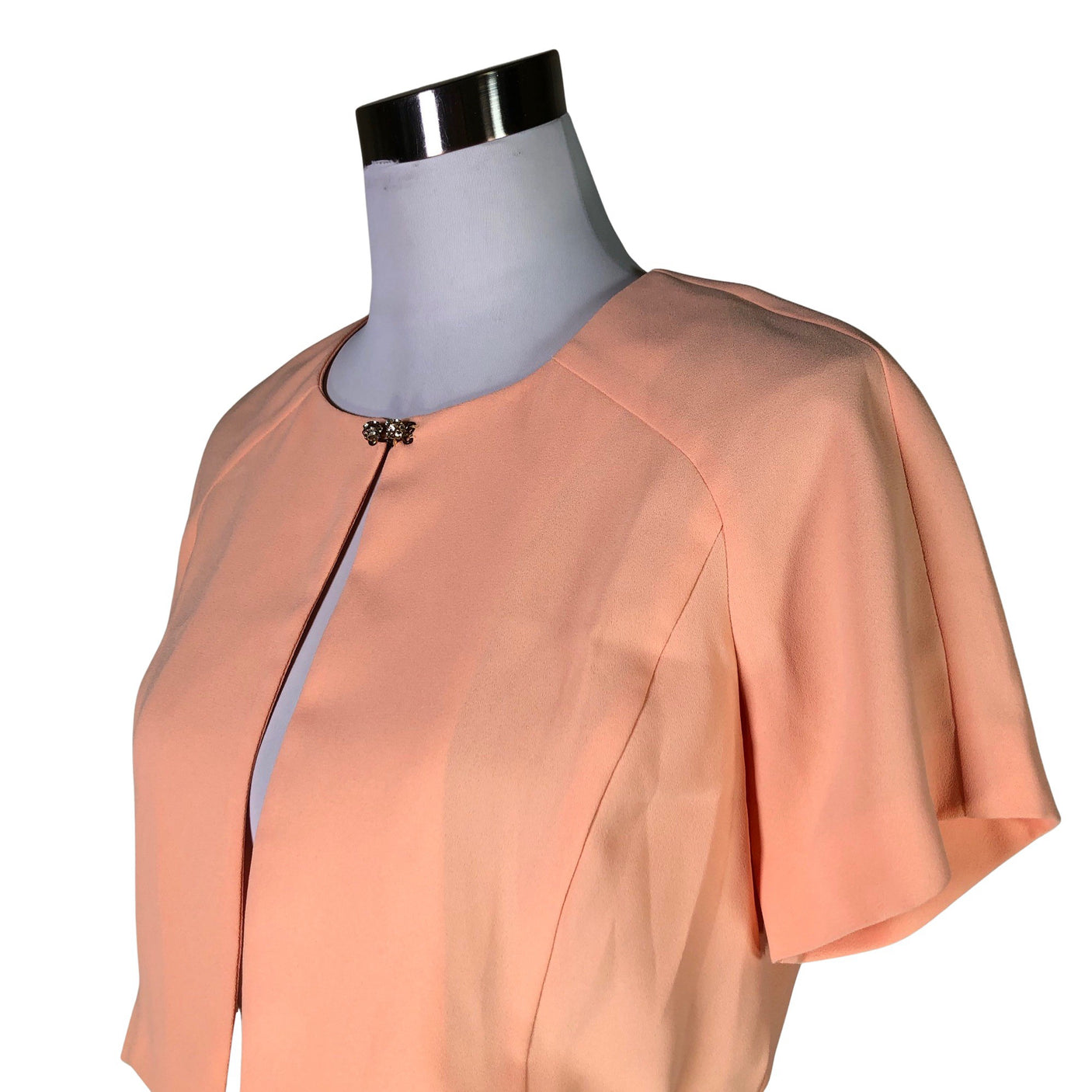Unisex Cló by Claudia B. - Evening bolero jacket, size 36 - Orange (3)