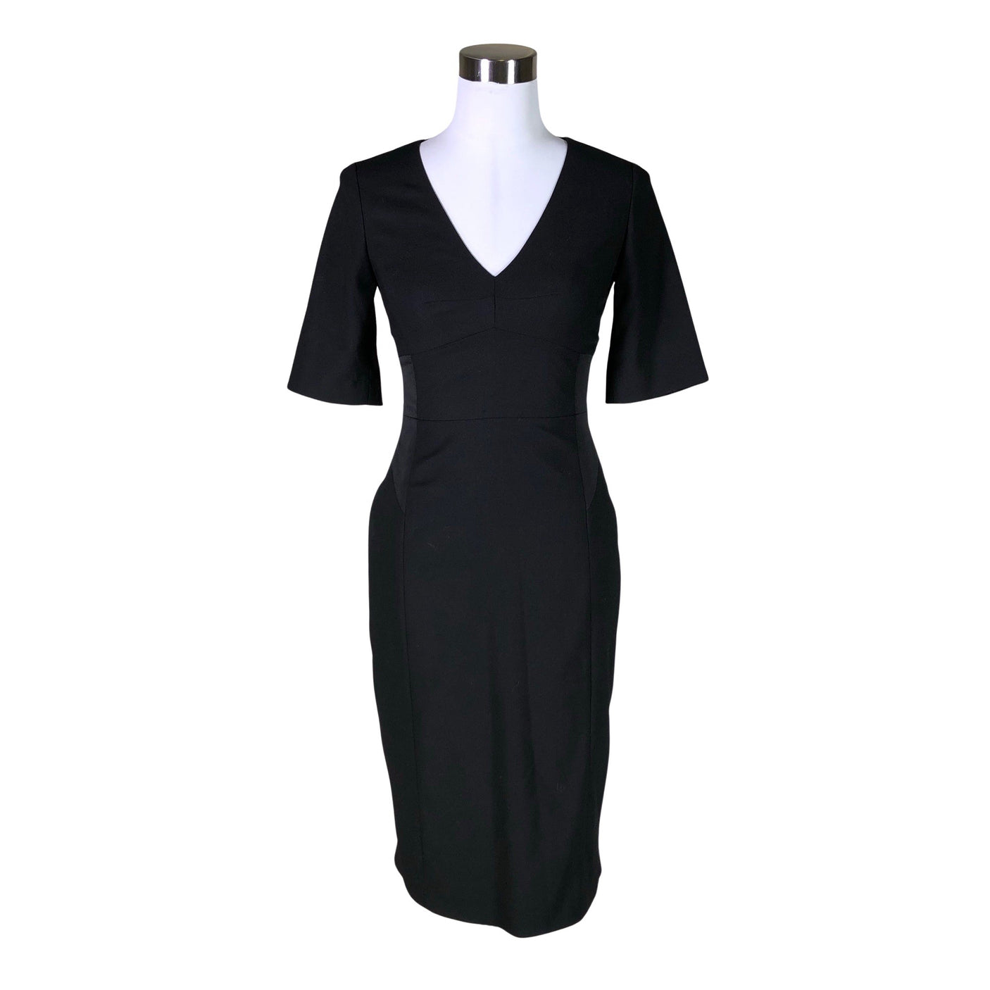 Unisex L.K.Bennett - Sheath dress, size 34 - Black (1)
