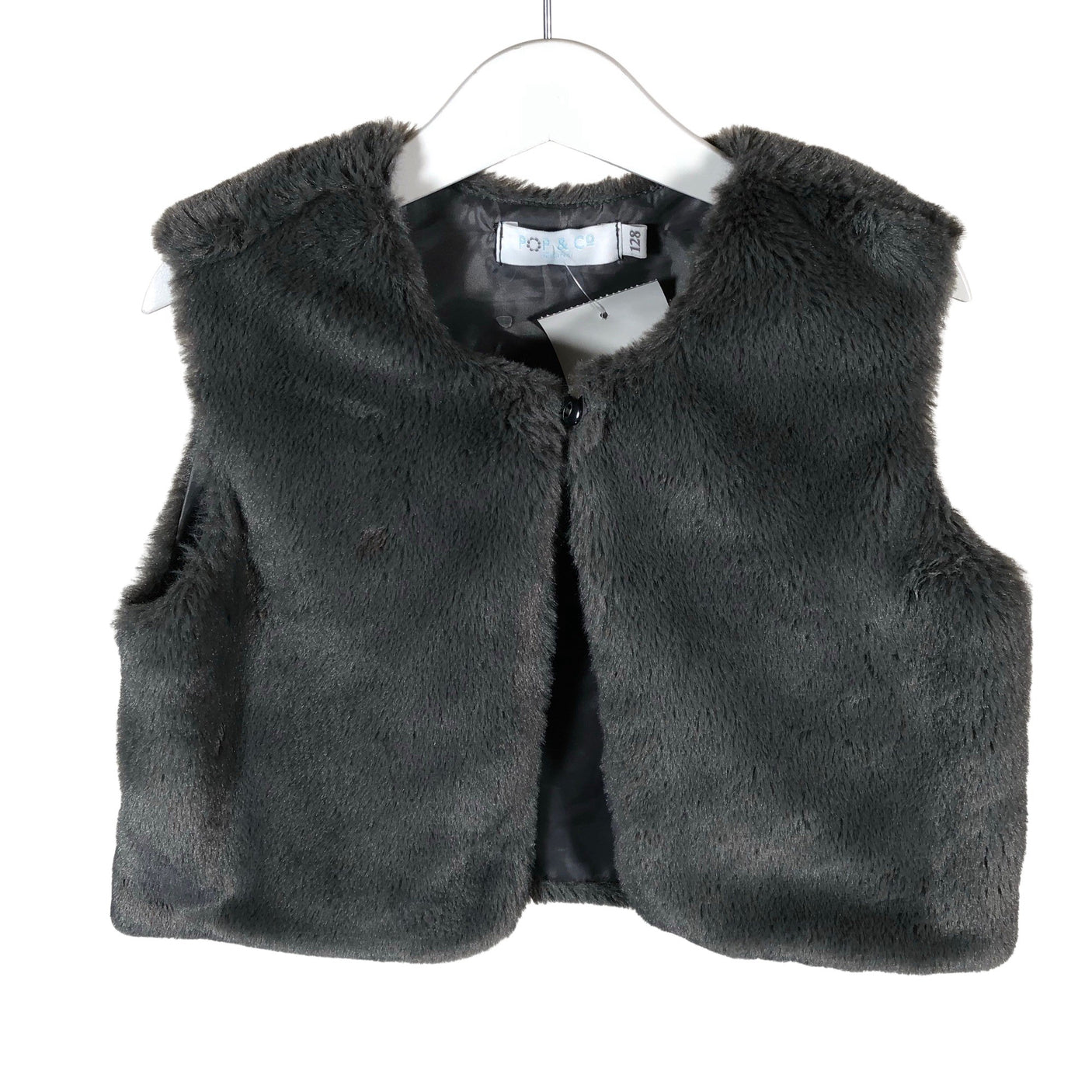 Unisex Pop & Co Helsinki - Vest, size 122 - 128 - Gray (1)