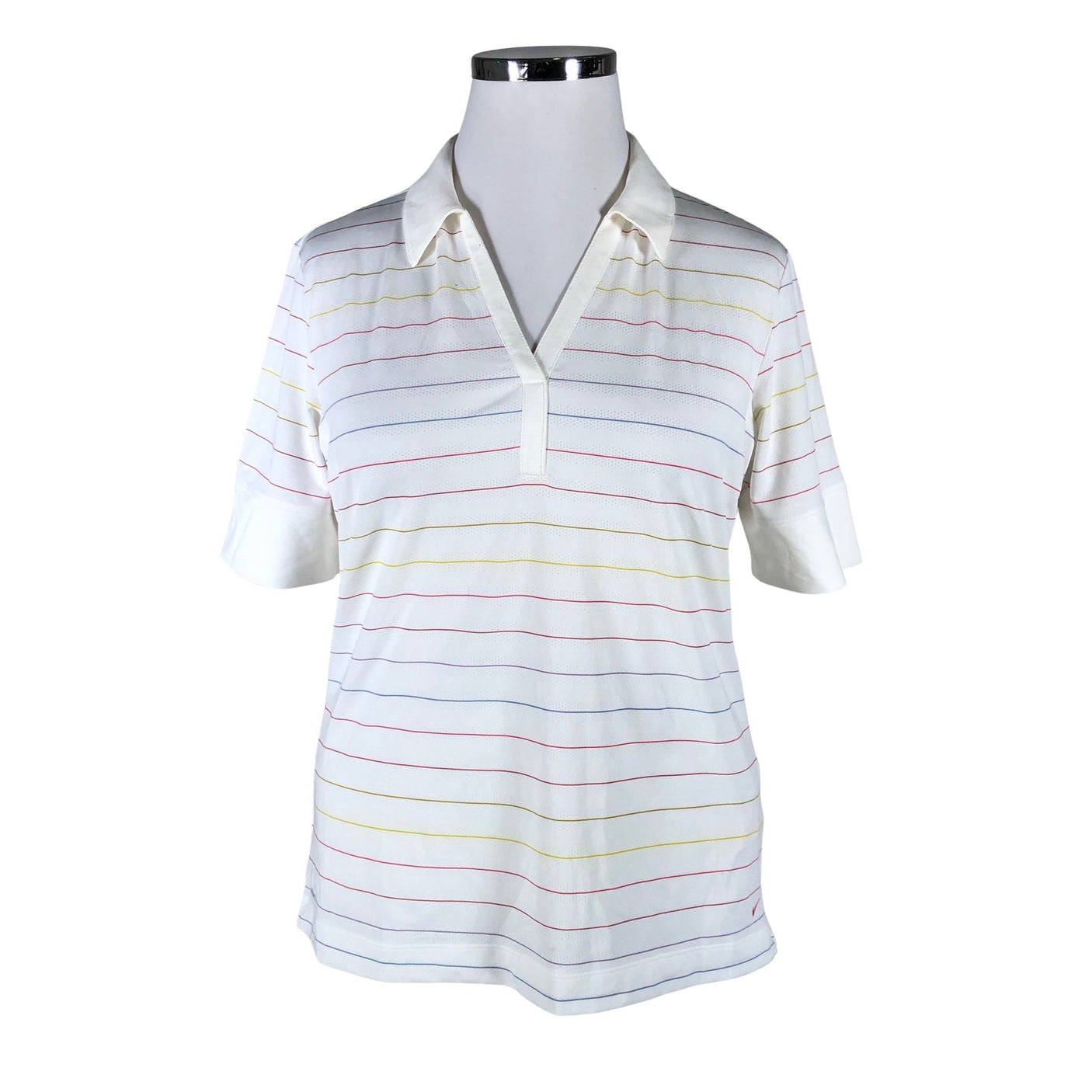 Unisex Nike - Sports shirt, short sleeve, size 44 - White (1)
