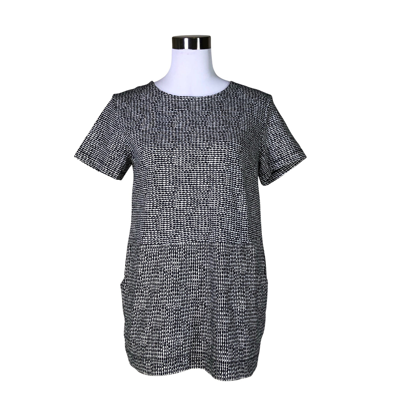 Unisex Marimekko - Tricot tunic, size 38 - Black (1)