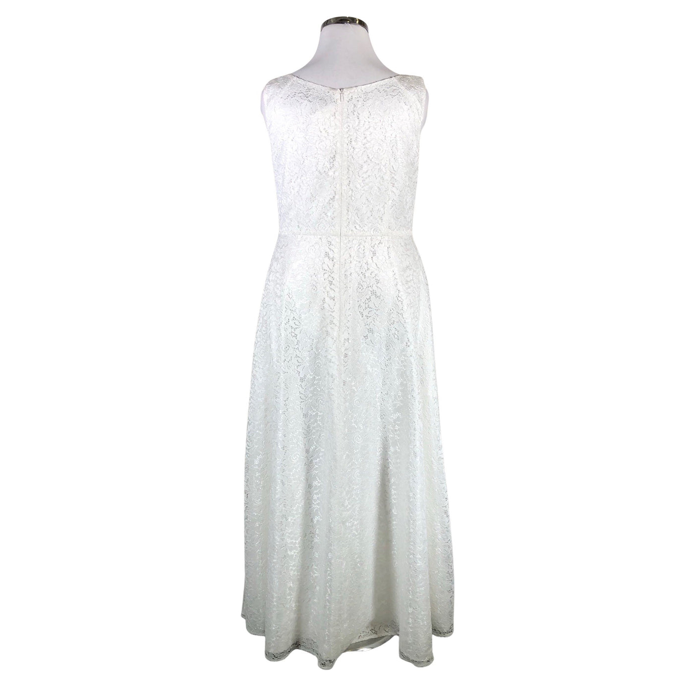 Unisex Swing - Evening dress, size 46 - White (2)