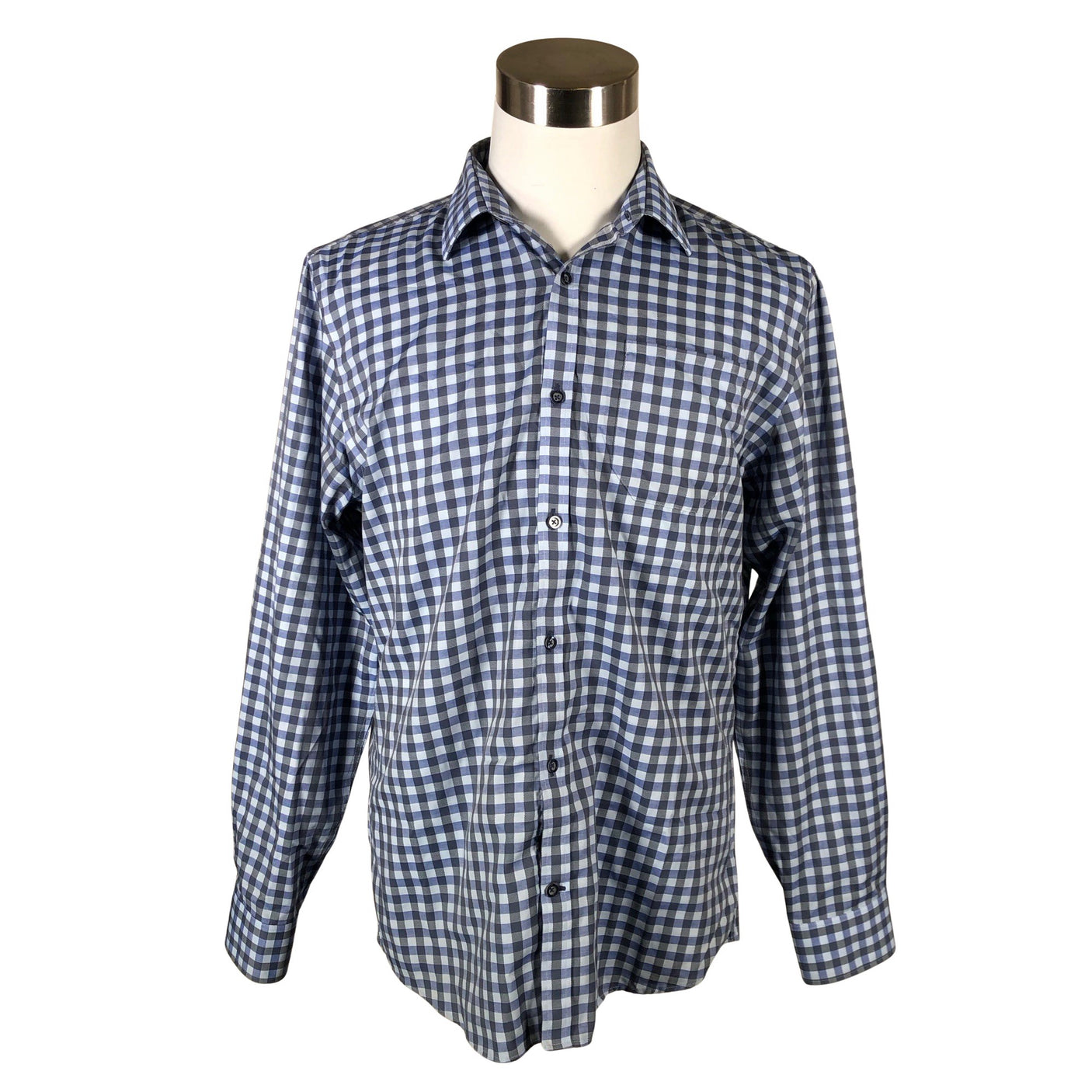 Unisex Petrifun - Collared shirt, size L - Blue (1)