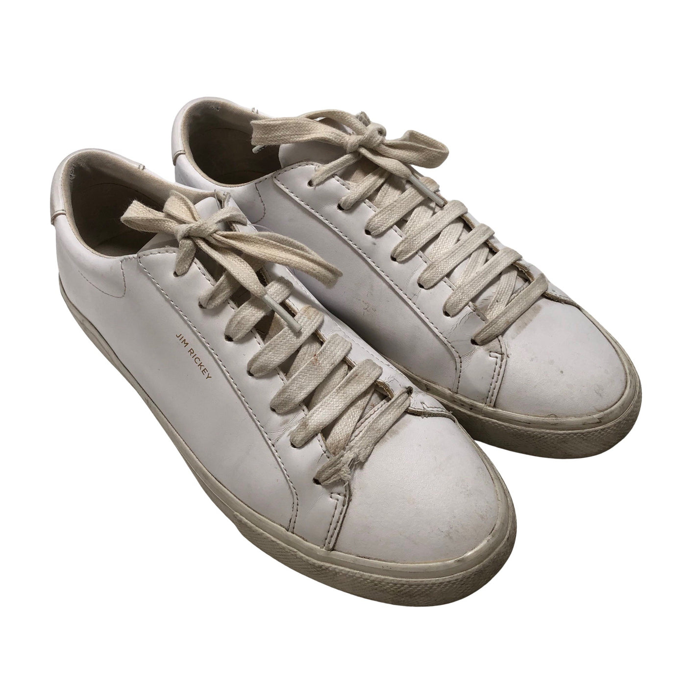 Unisex Jim Rickey - Casual sneakers, size 40 - White (2)
