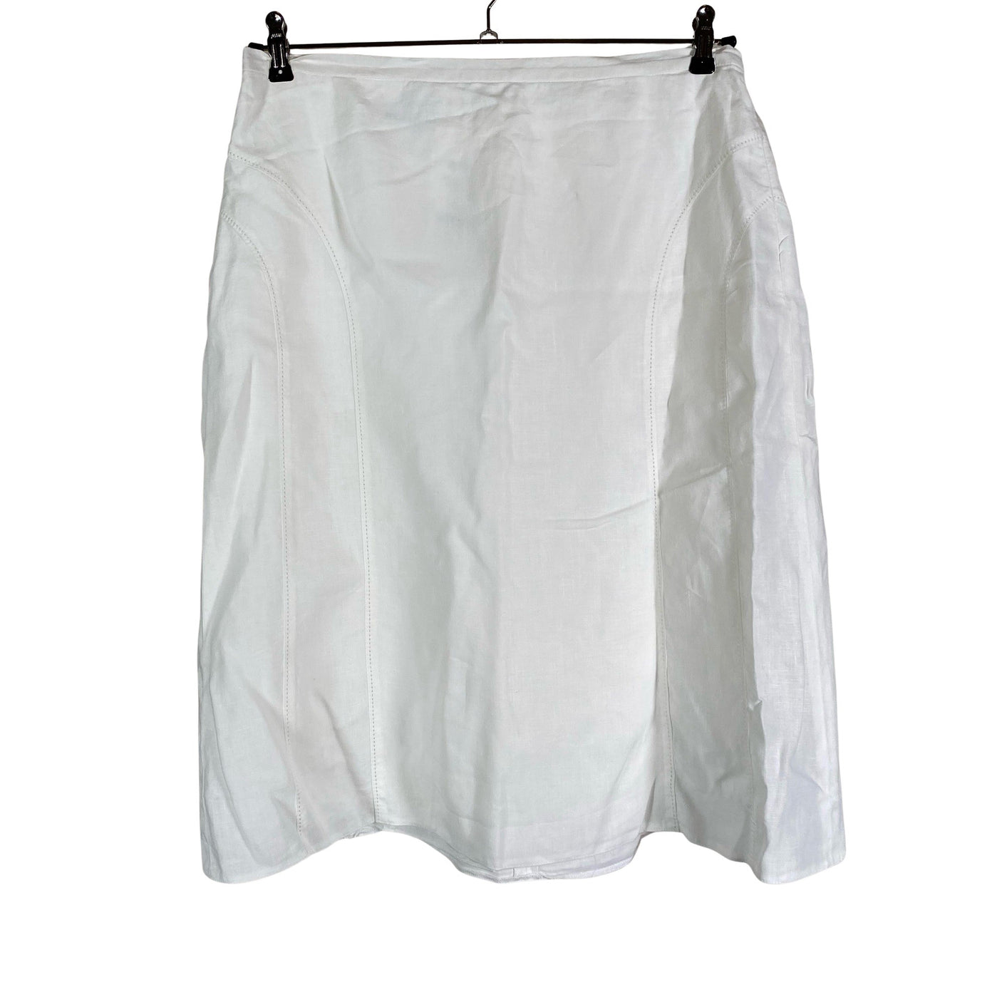 Unisex Gerry Weber - Fabric skirt, size 42 - White (1)