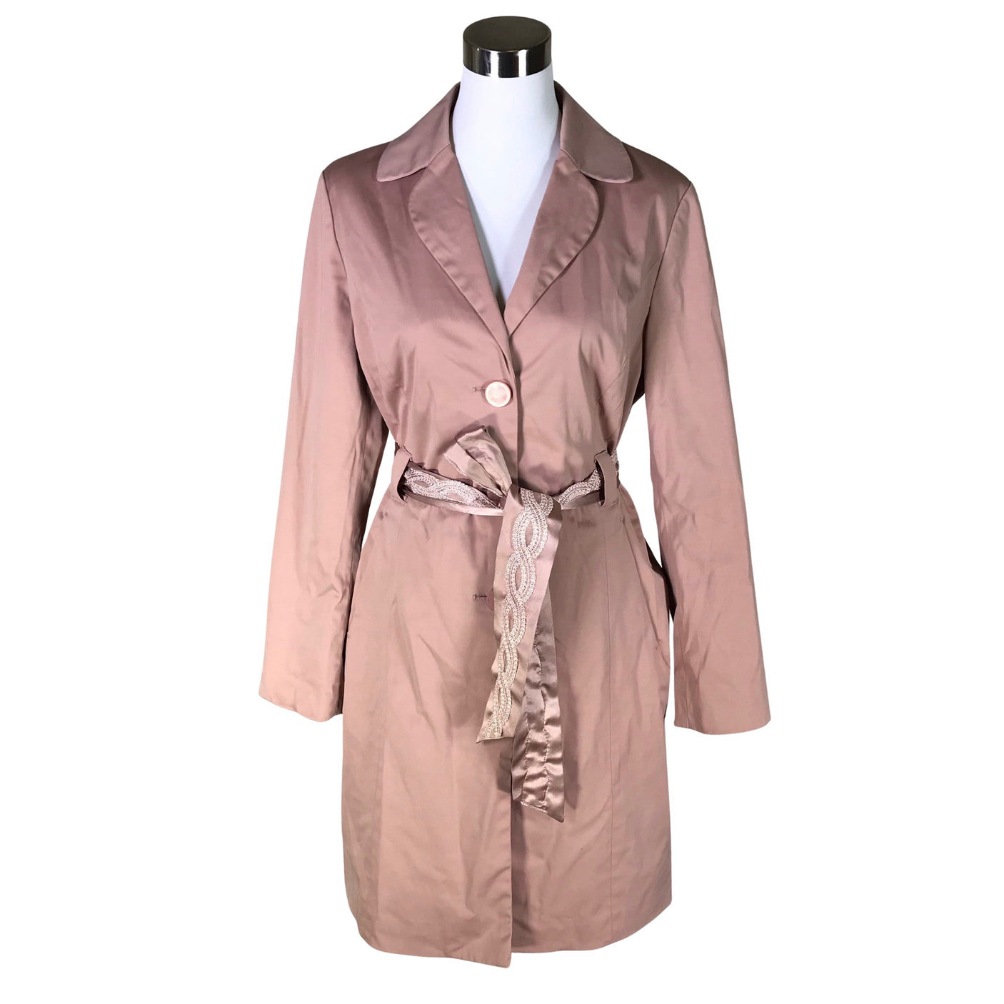 Unisex Nine West - Trench coat, size 40 - Light pink (1)