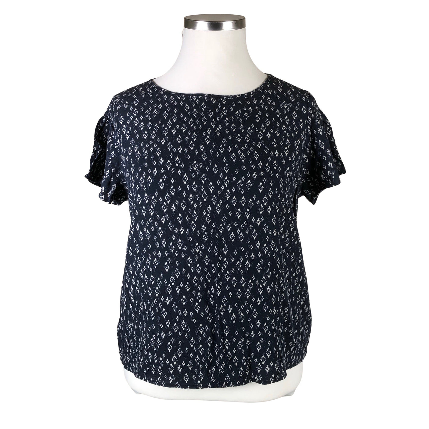 Unisex Esprit - Short-sleeved blouse, size 42 - Blue (1)