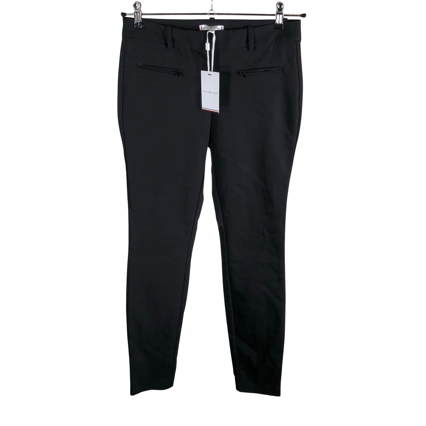 Unisex Tommy Hilfiger - Straight leg trousers, size 36 - Black (1)