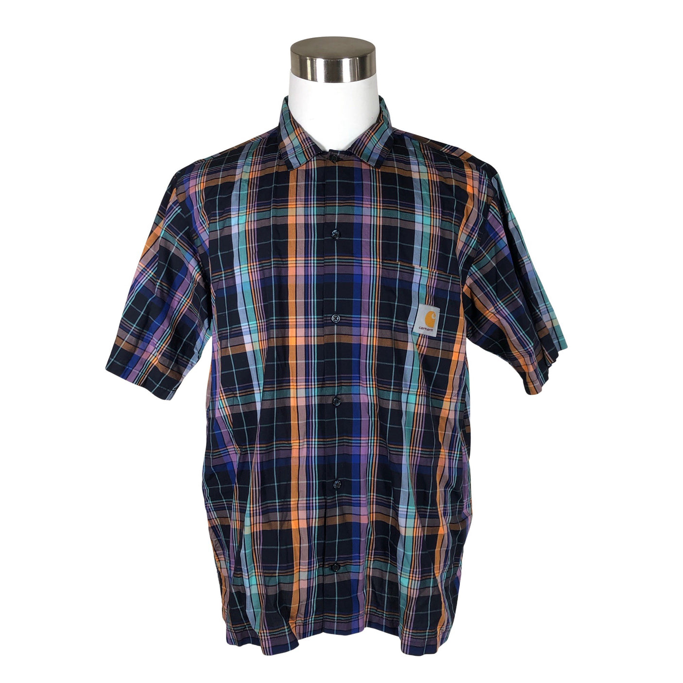 Unisex Carhartt - Collared shirt, size XL - Blue (1)