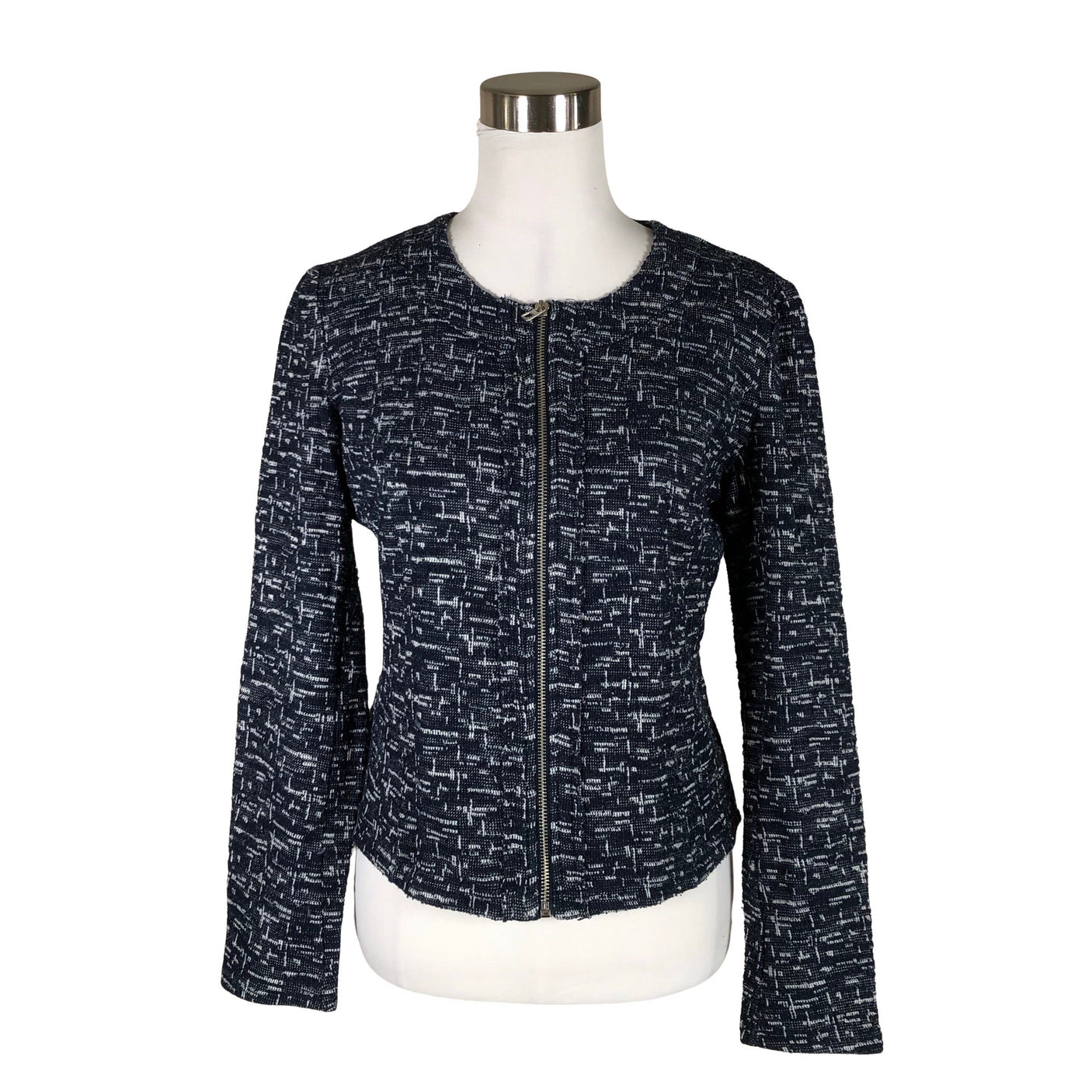Unisex Tom Tailor - Sweat jacket, size 38 - Blue (1)
