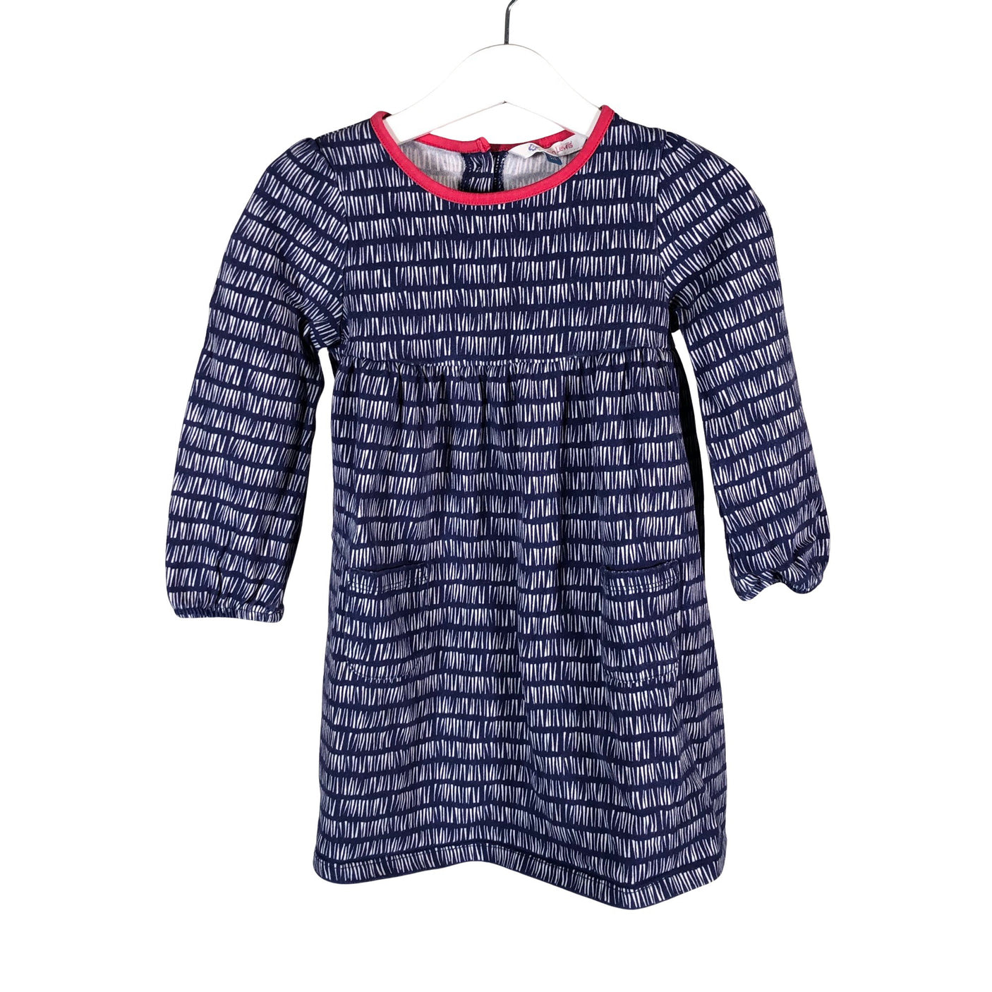 Unisex John Lewis - Tricot dress, size 92 - 98 - Blue (1)