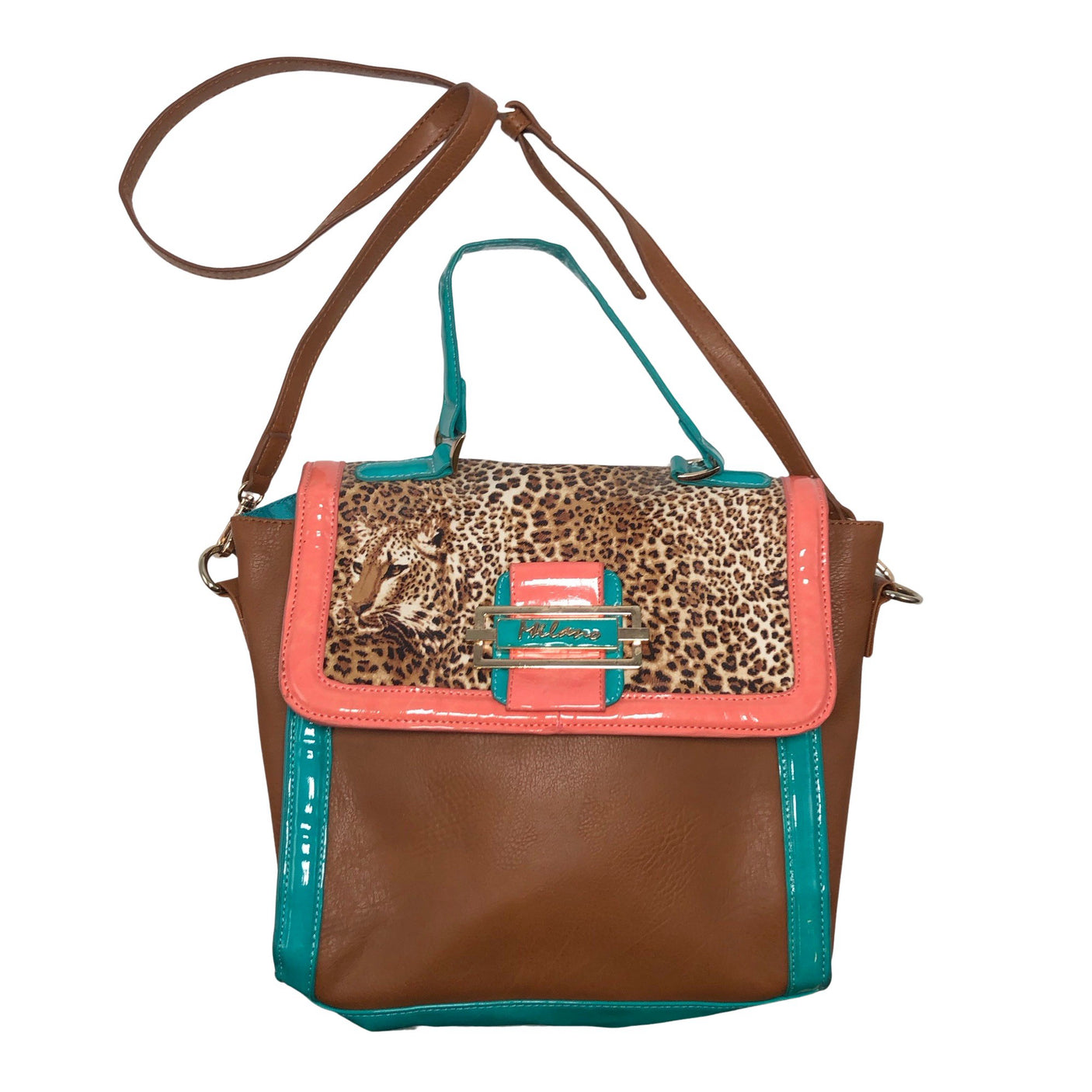 Unisex Milano - Handbag, size Midi - Brown (1)