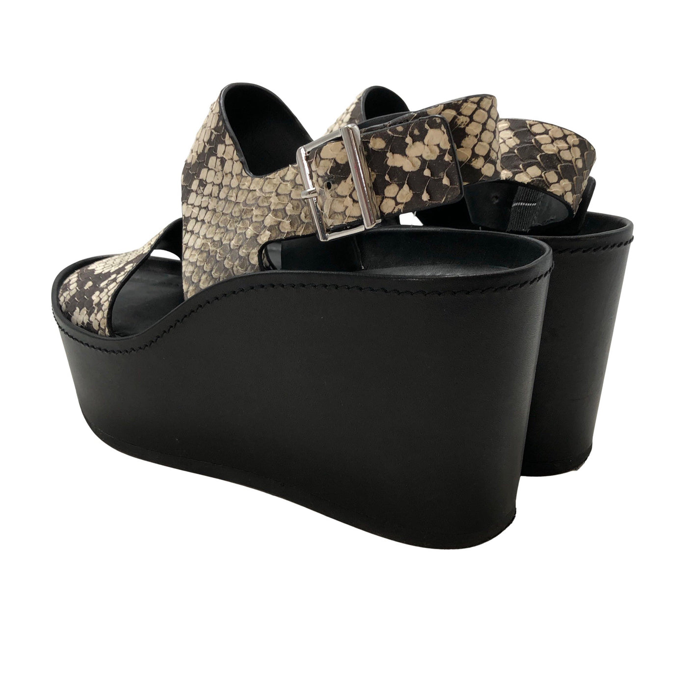 Unisex Vince. - Wedge sandals, size 37 - Black (3)