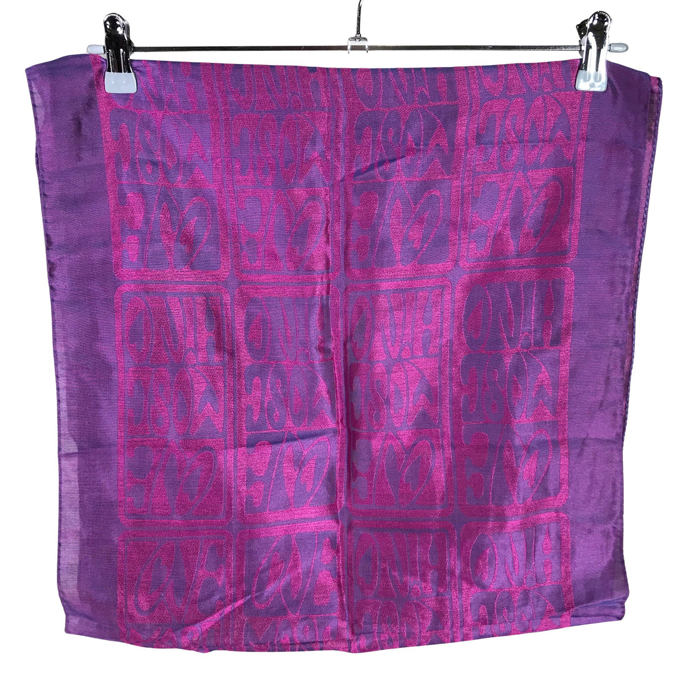 Unisex Moschino - Scarf, size Midi - Violet (2)