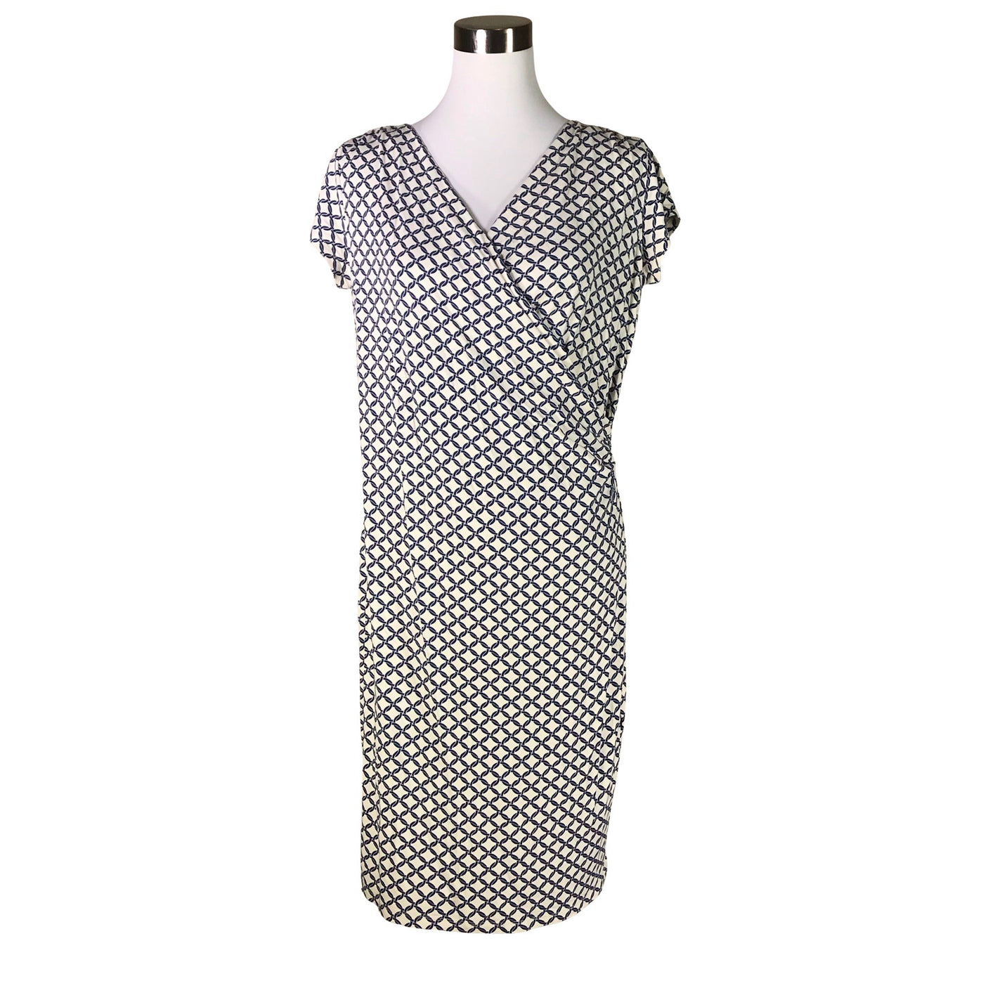 Unisex Esprit - Tricot dress, size 40 - White (1)
