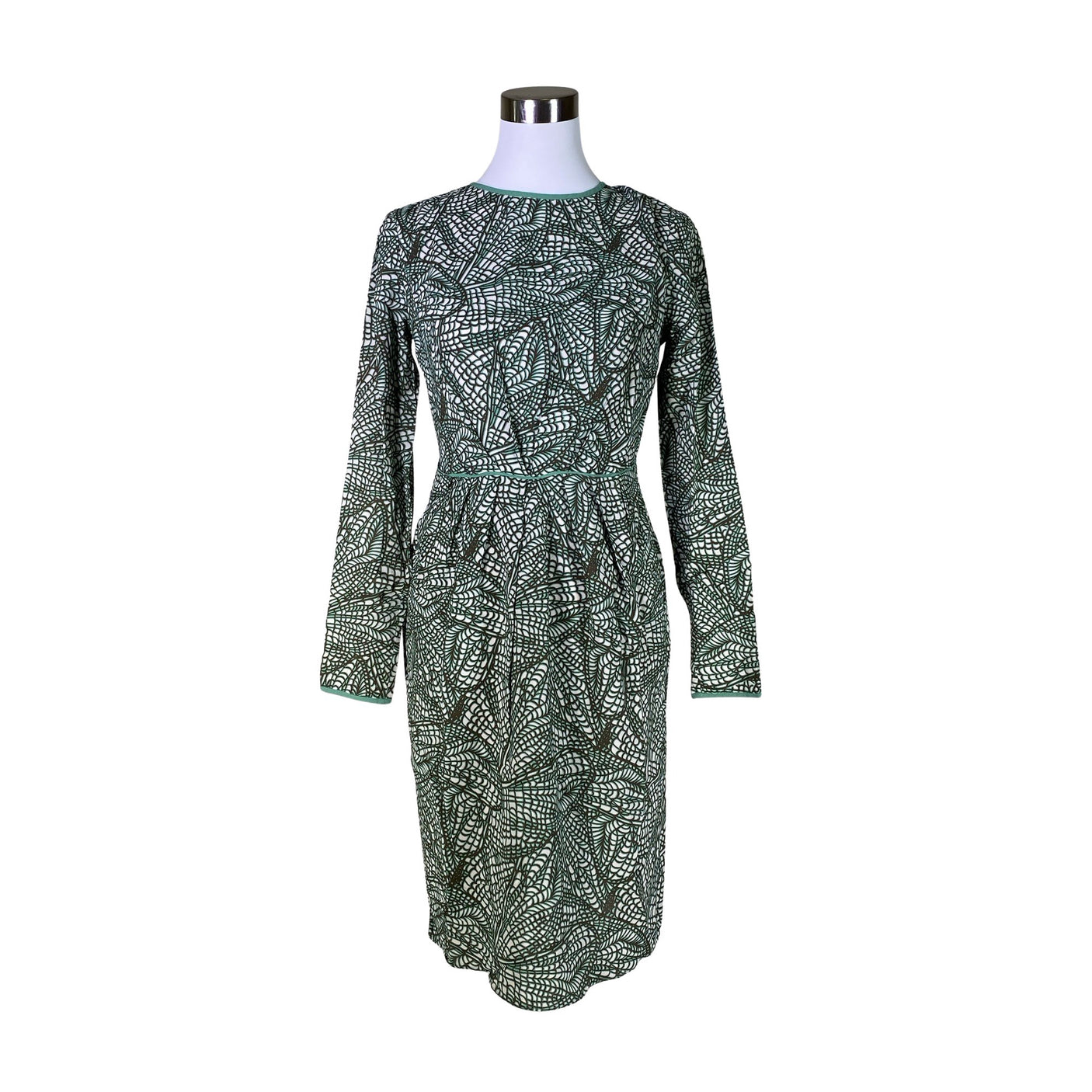 Unisex DAY Birger et Mikkelsen - Schiffon dress, size 36 - Green (1)