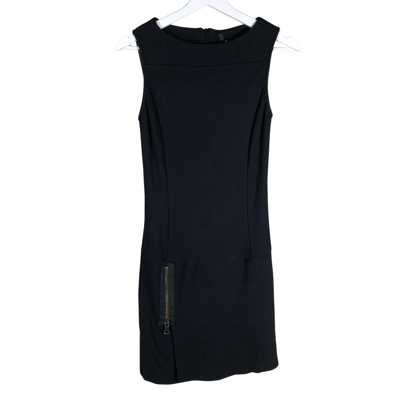 Unisex Benetton - Tricot dress, size 32 - Black (1)